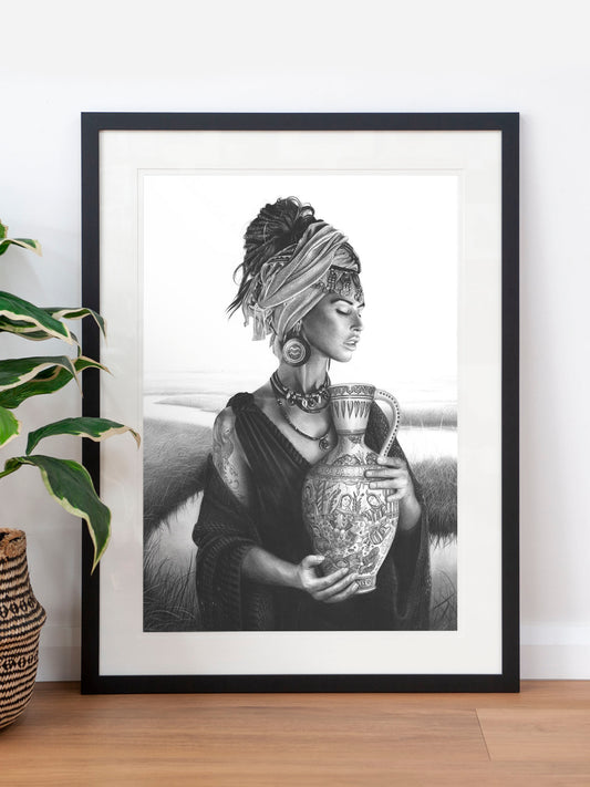 'Aquarius' art print