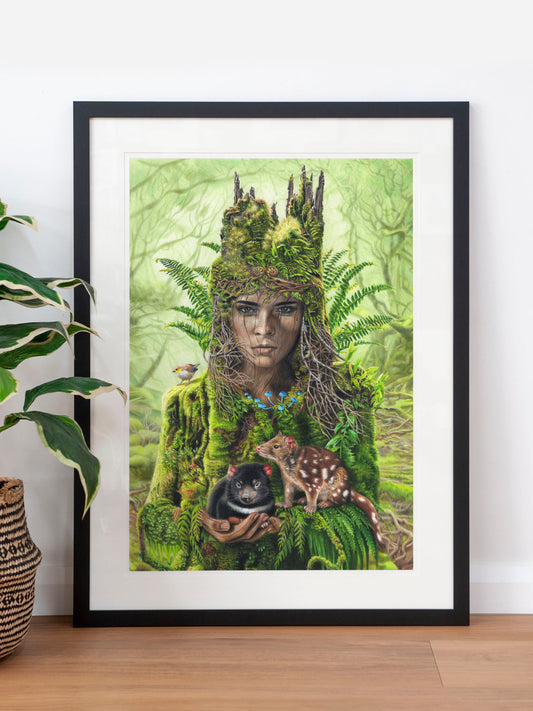 'Forestborn' art print