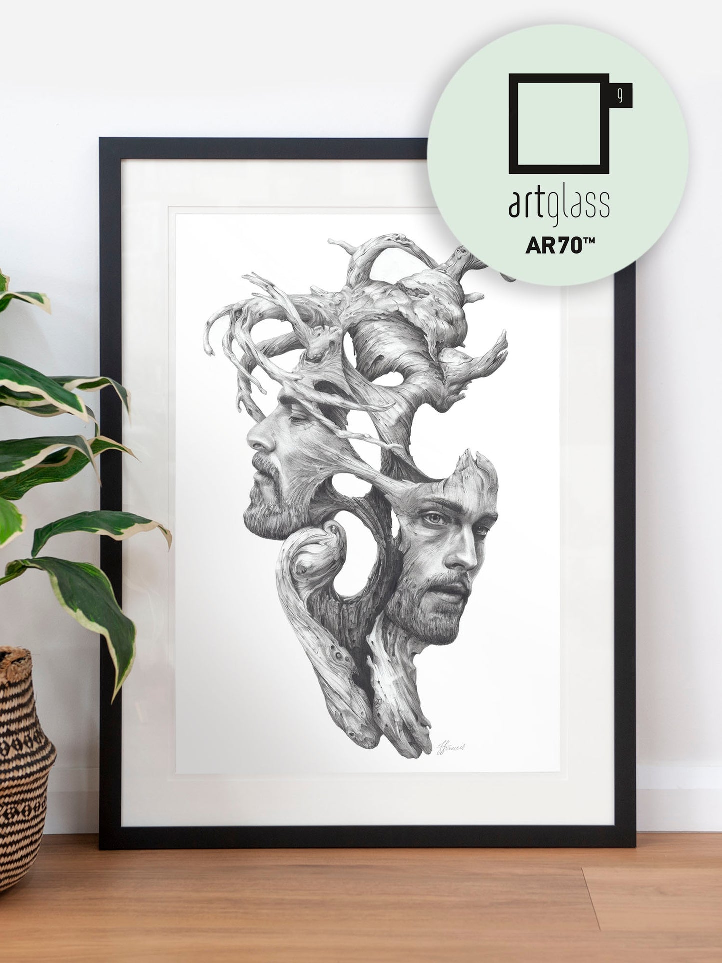'Janus' art print