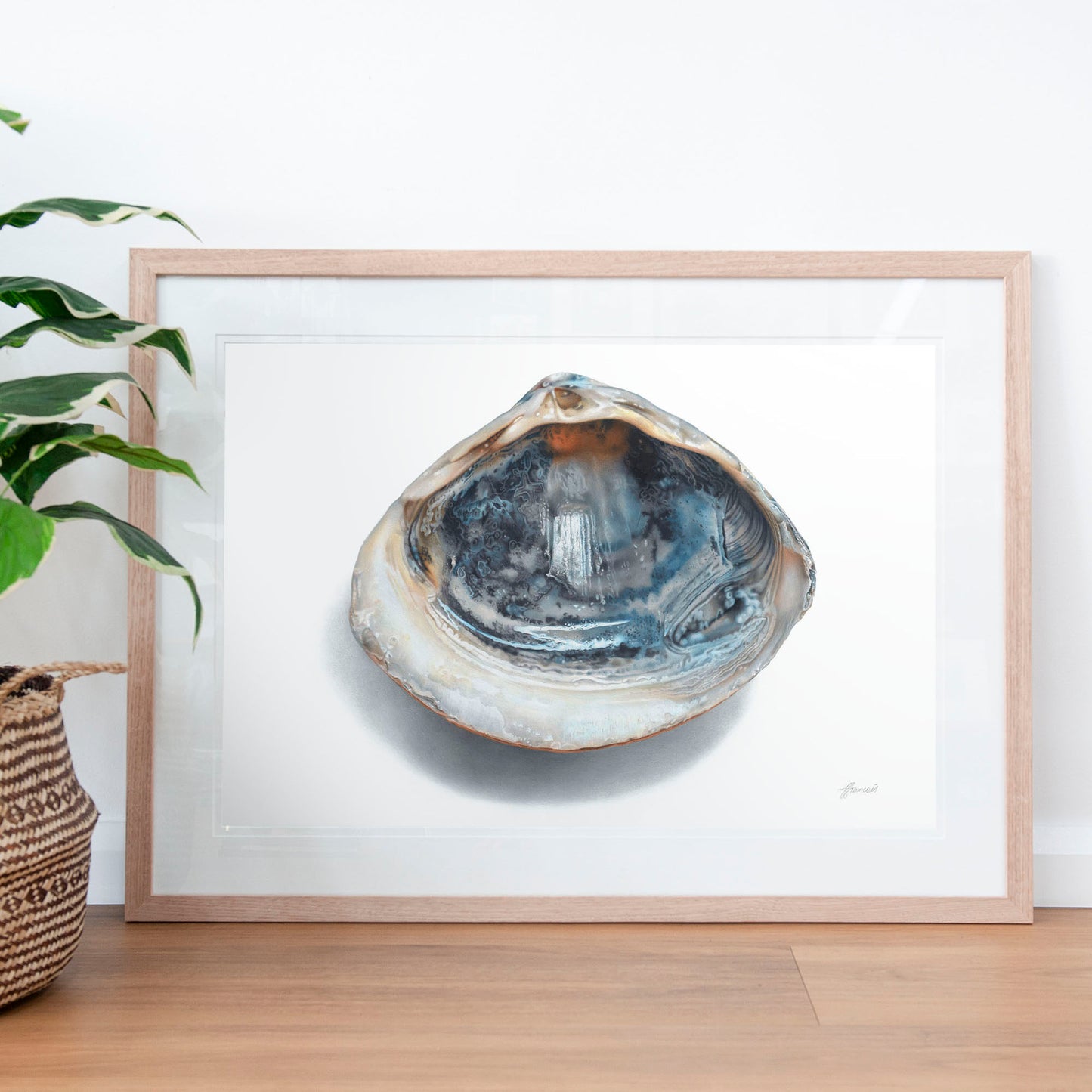 'Blue Shell' art print