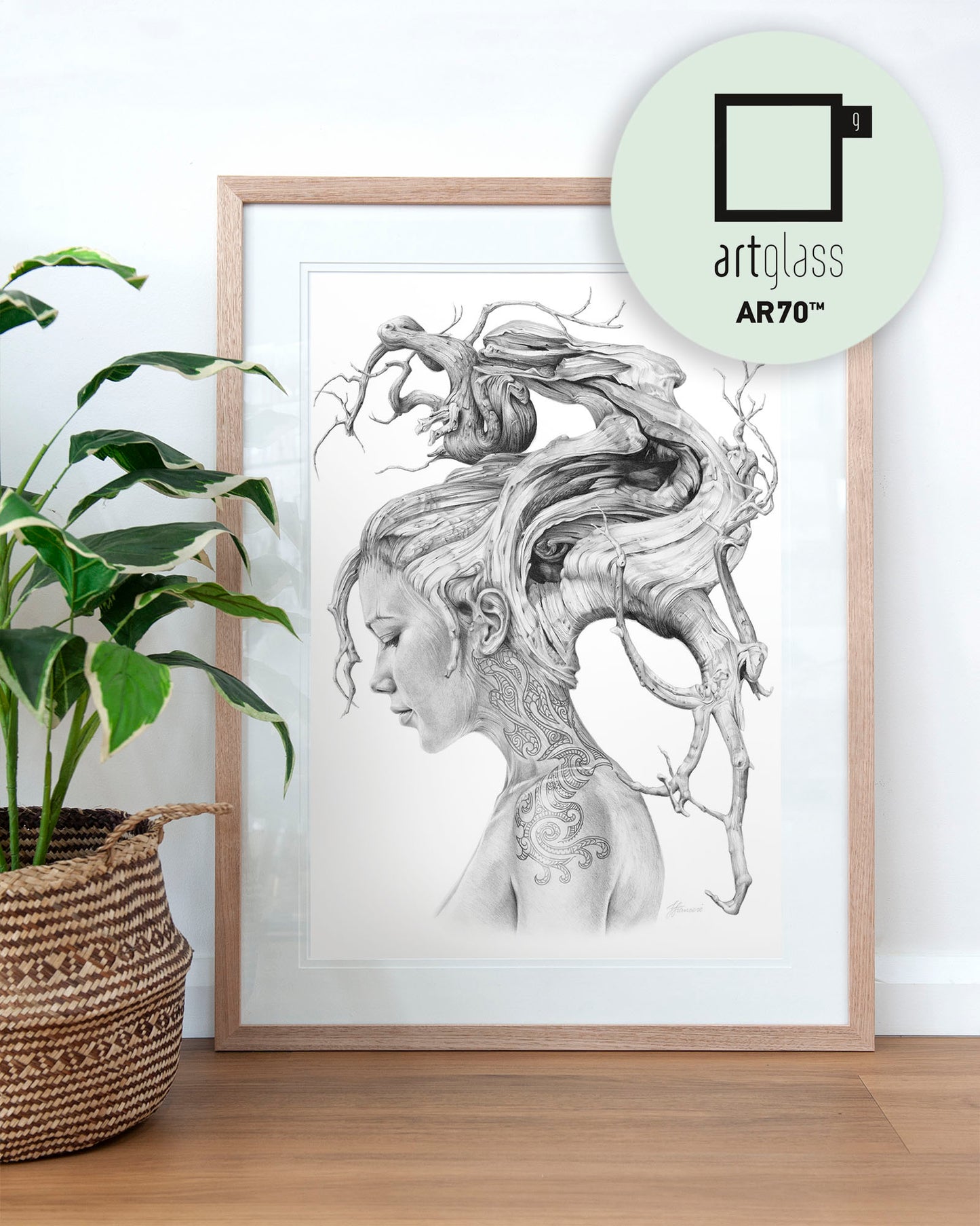 'Contemplation' art print