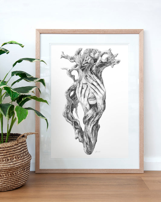 'Driftwood Souls 3' art print