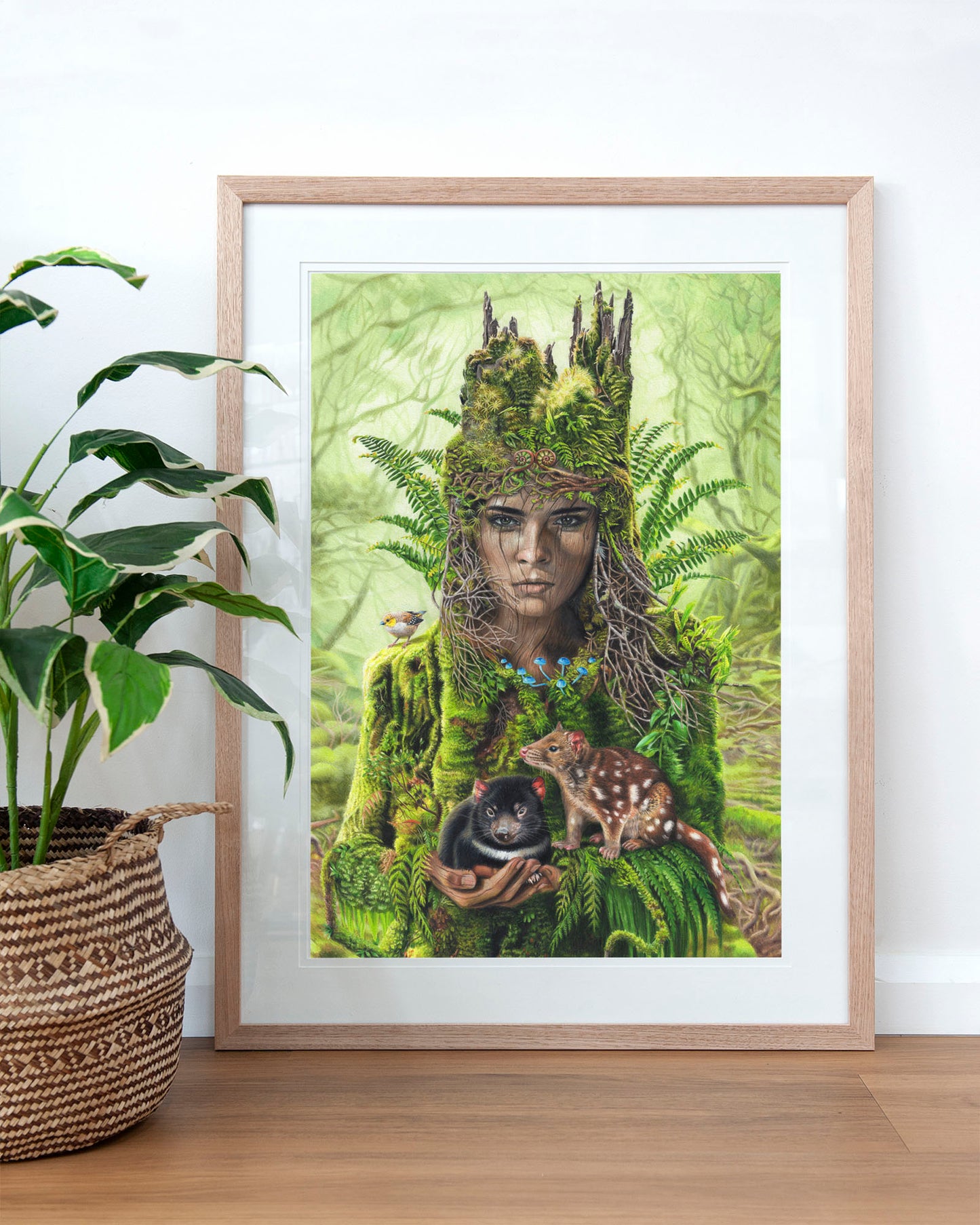 'Forestborn' art print