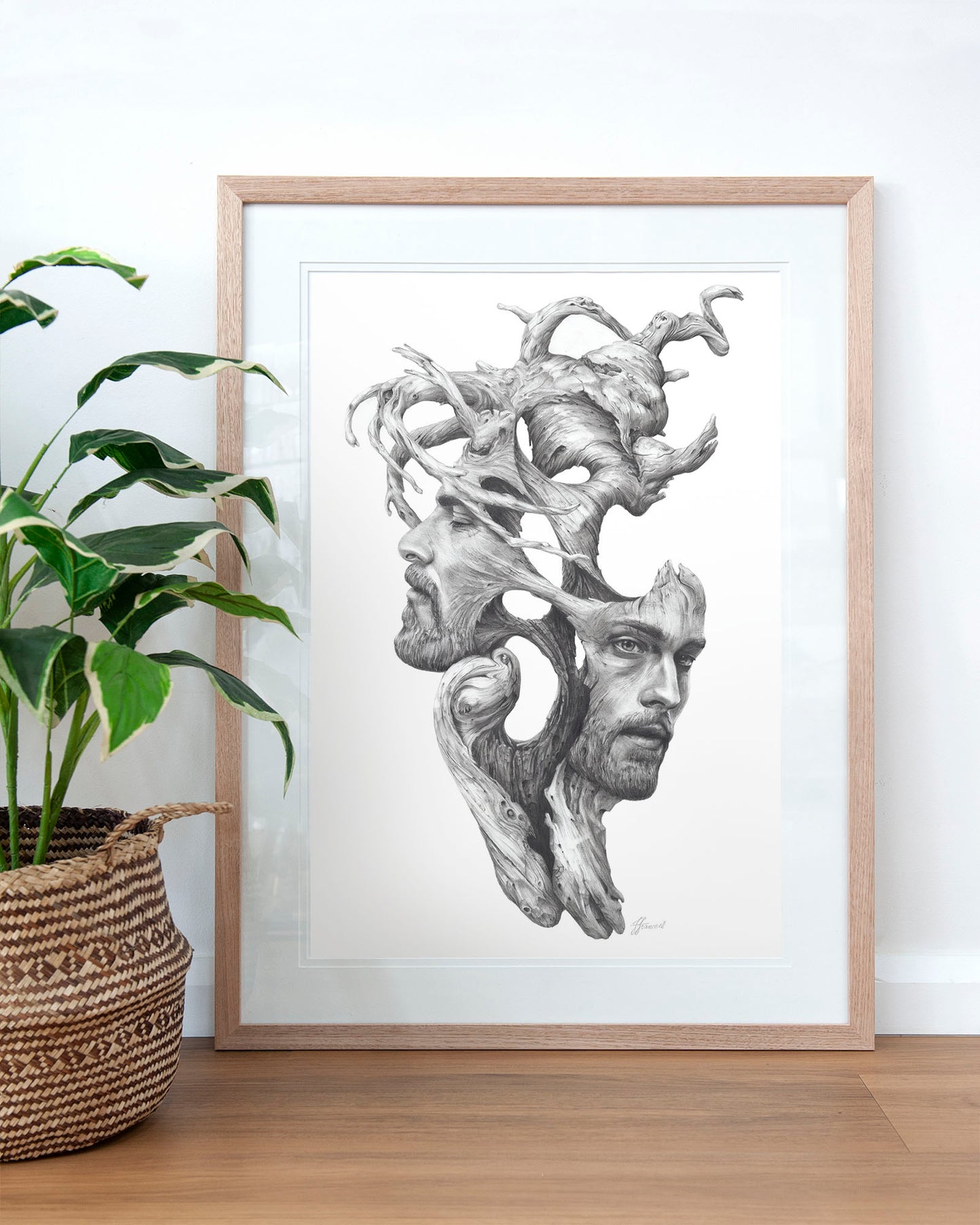 'Janus' art print