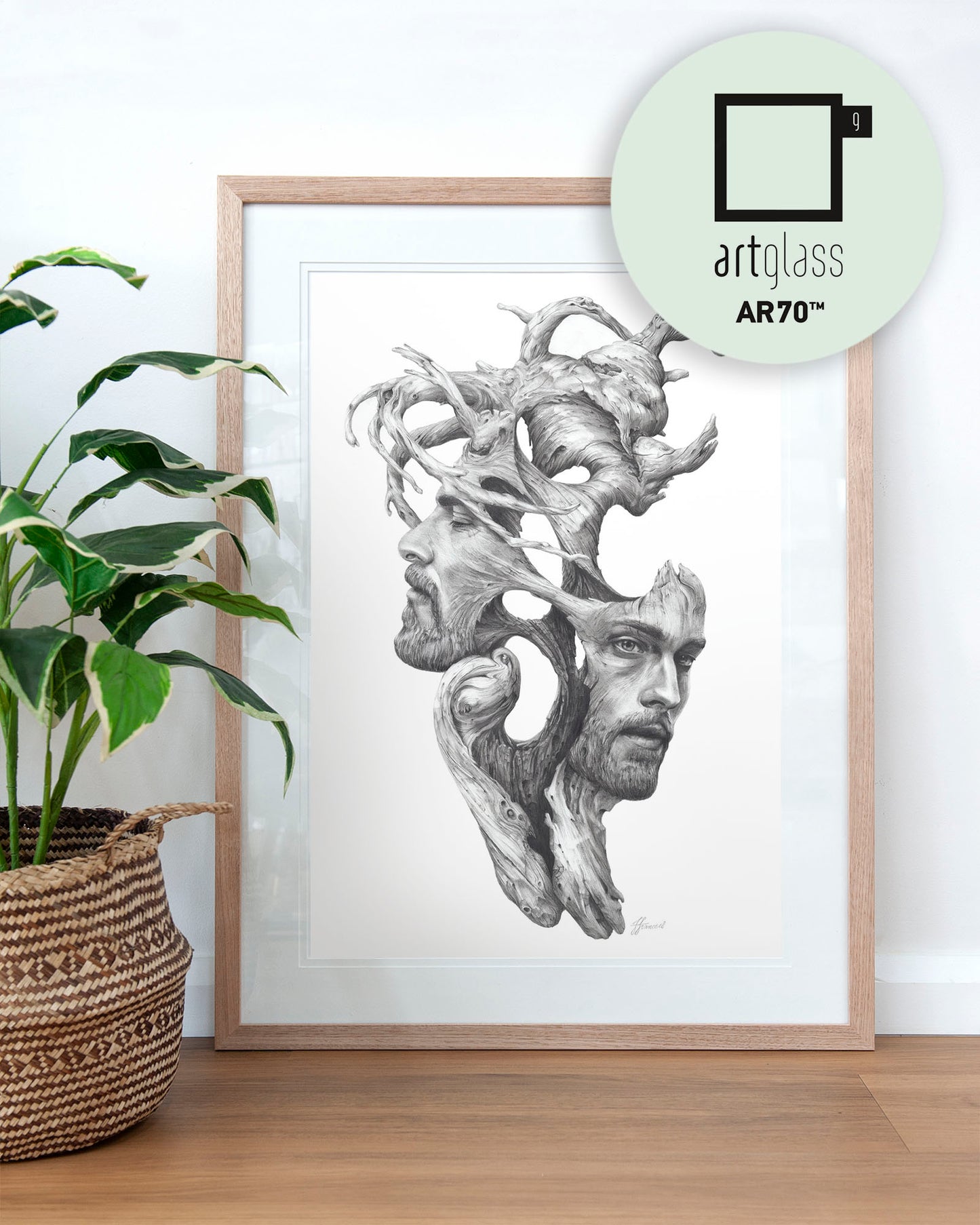 'Janus' art print