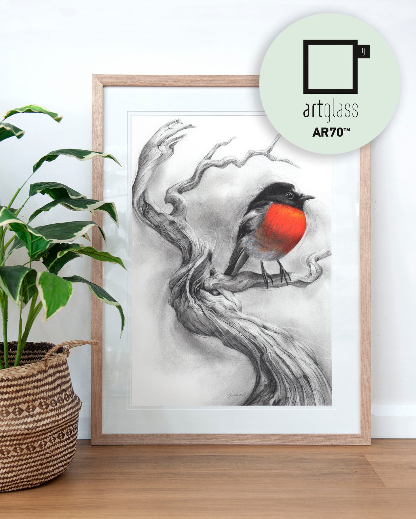 'Scarlet Robin' art print