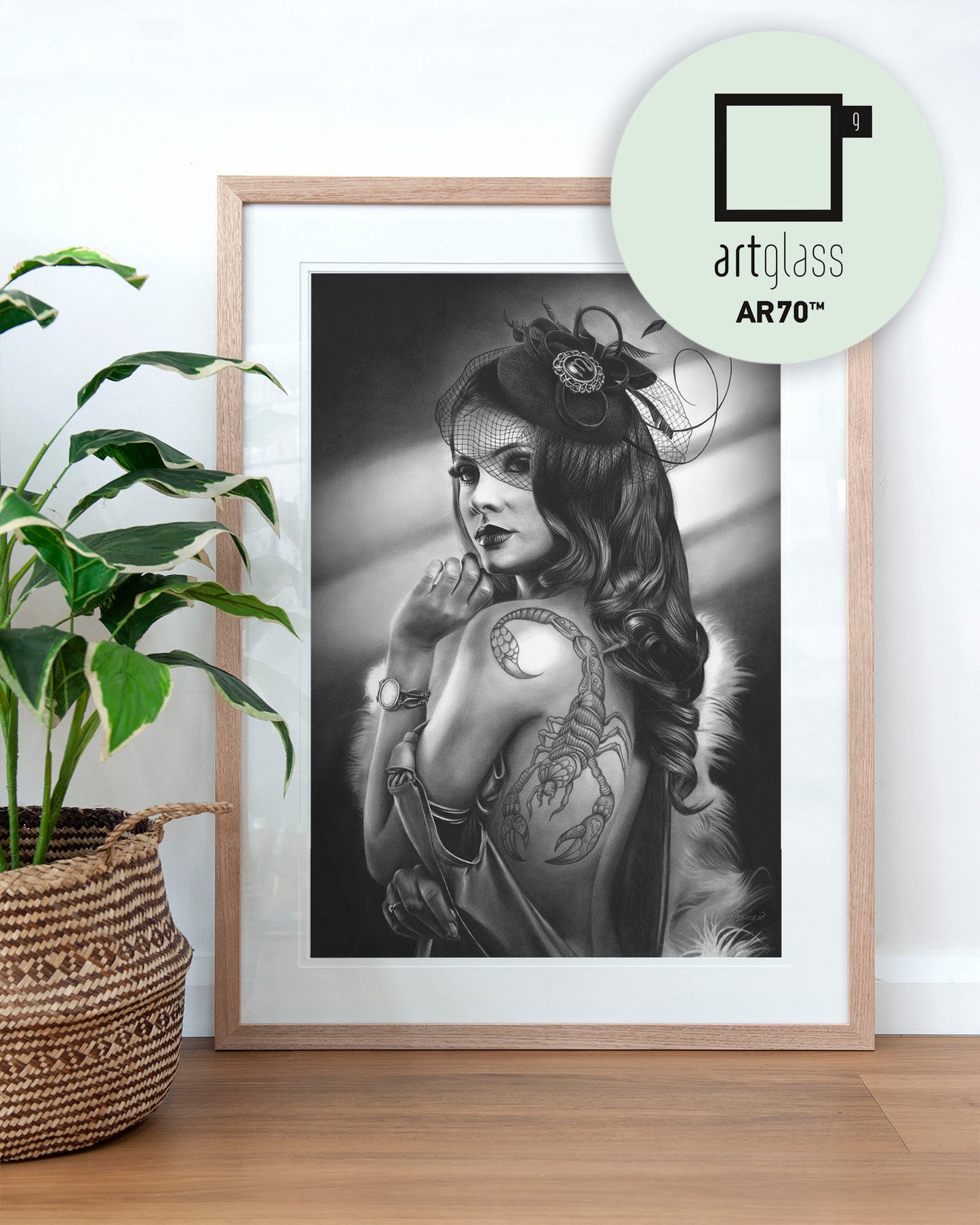 'Scorpio' art print