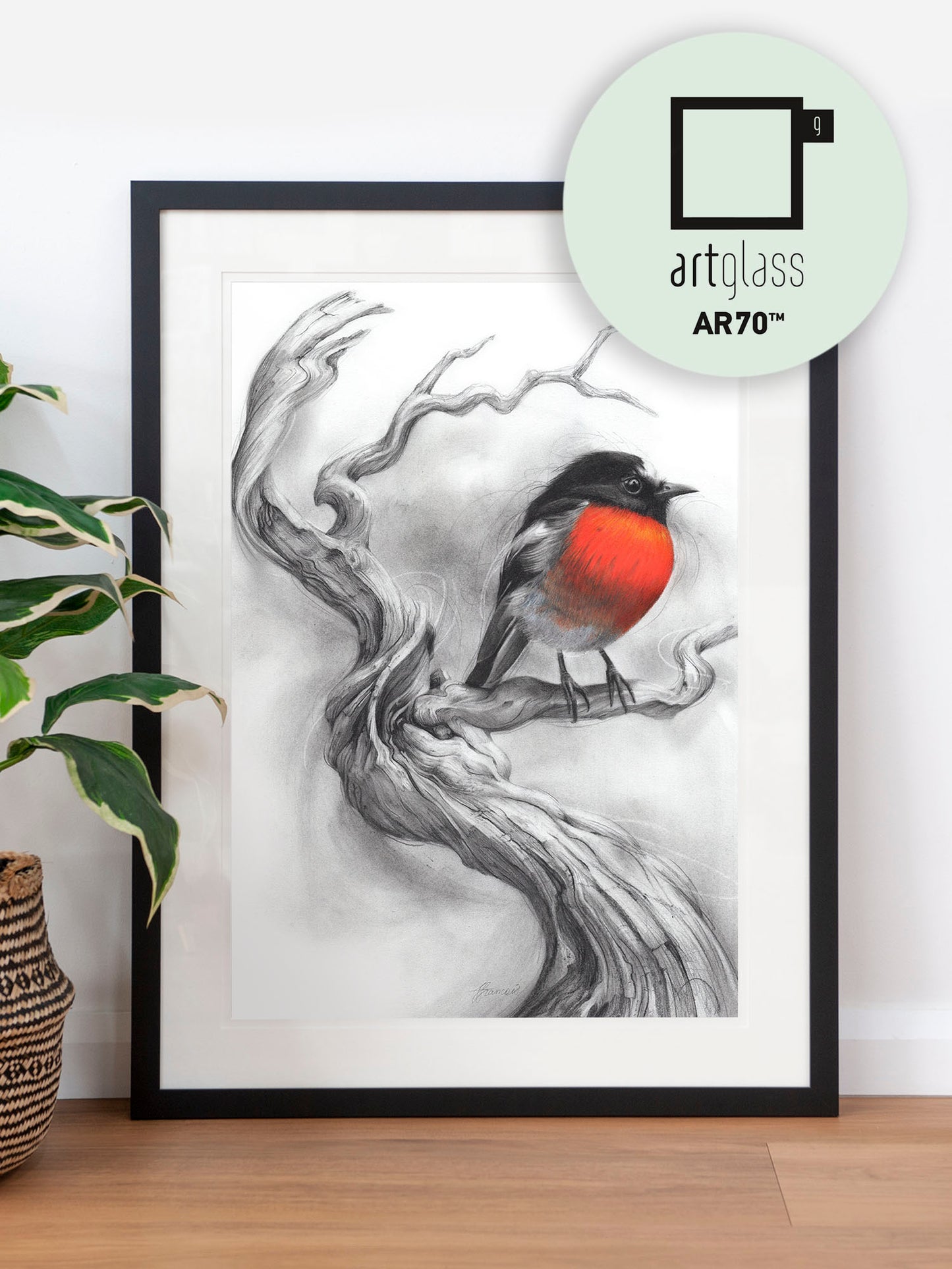 'Scarlet Robin' art print