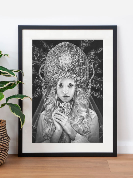 'Virgo' art print