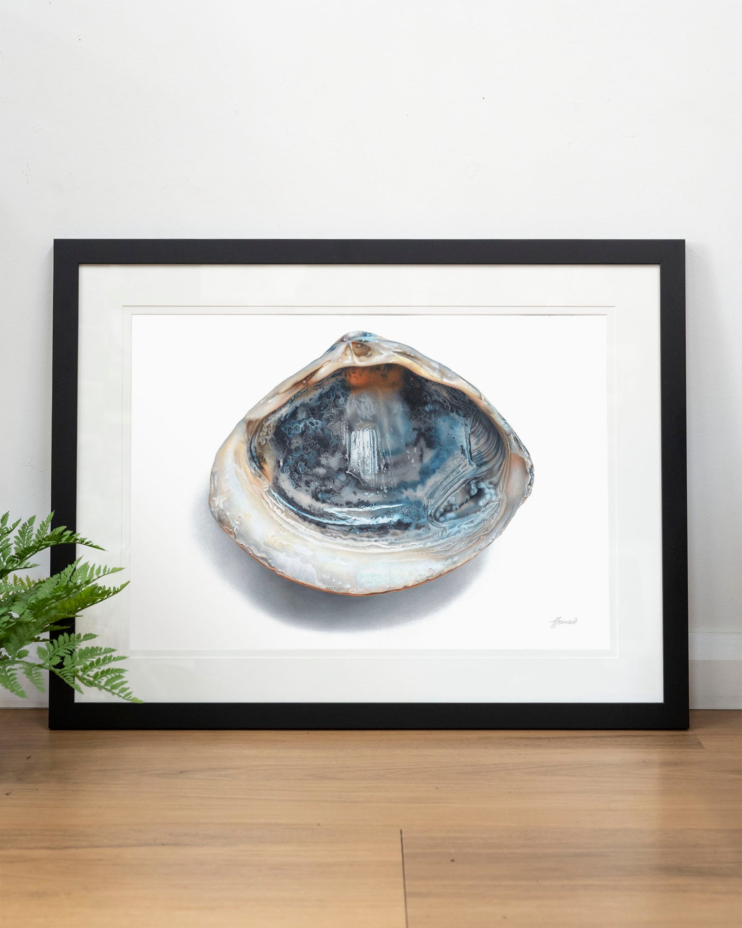 'Blue Shell' art print