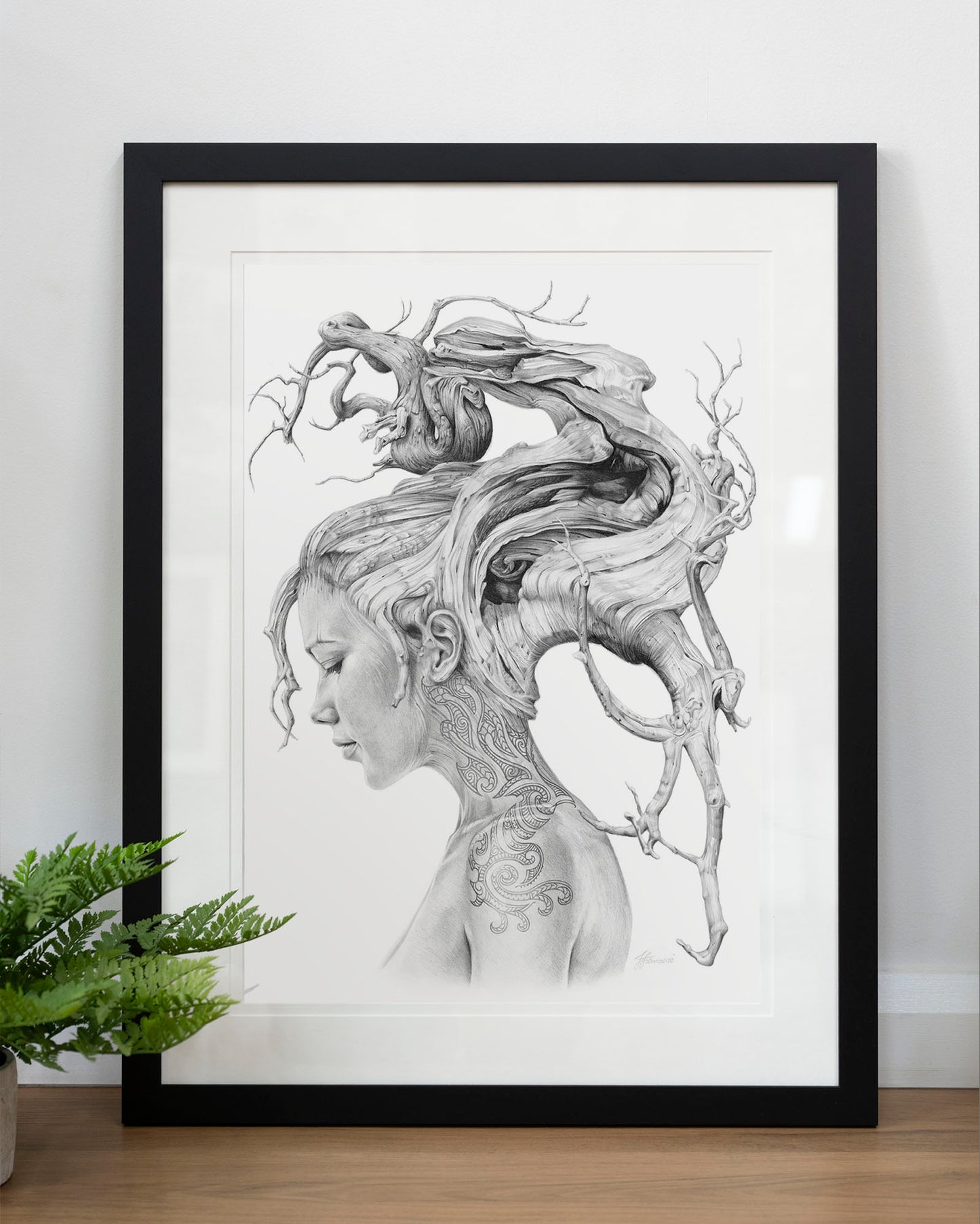 'Contemplation' art print