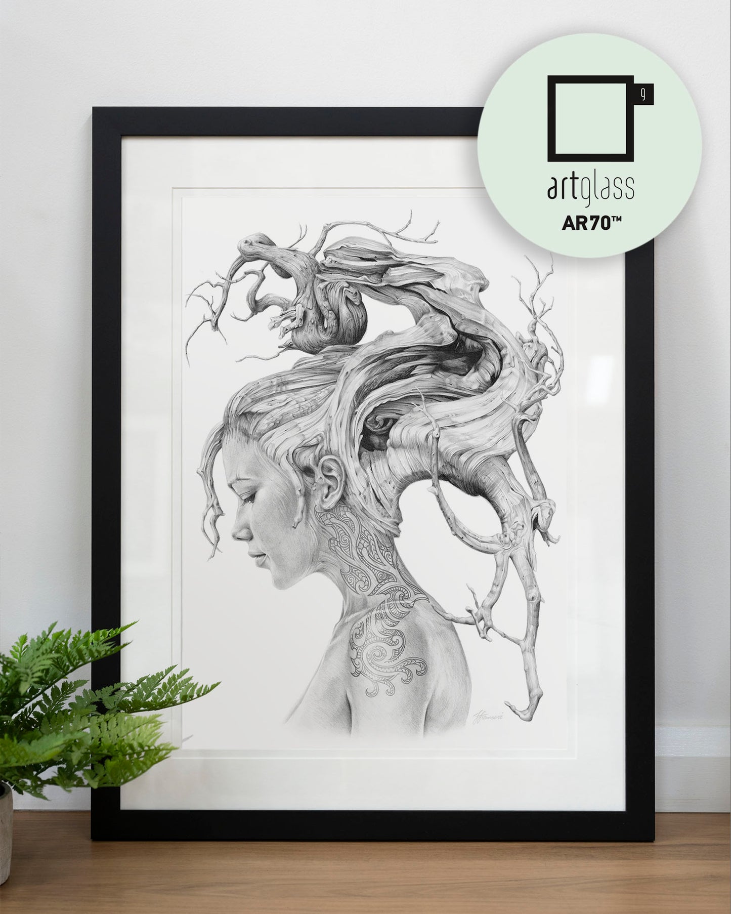 'Contemplation' art print