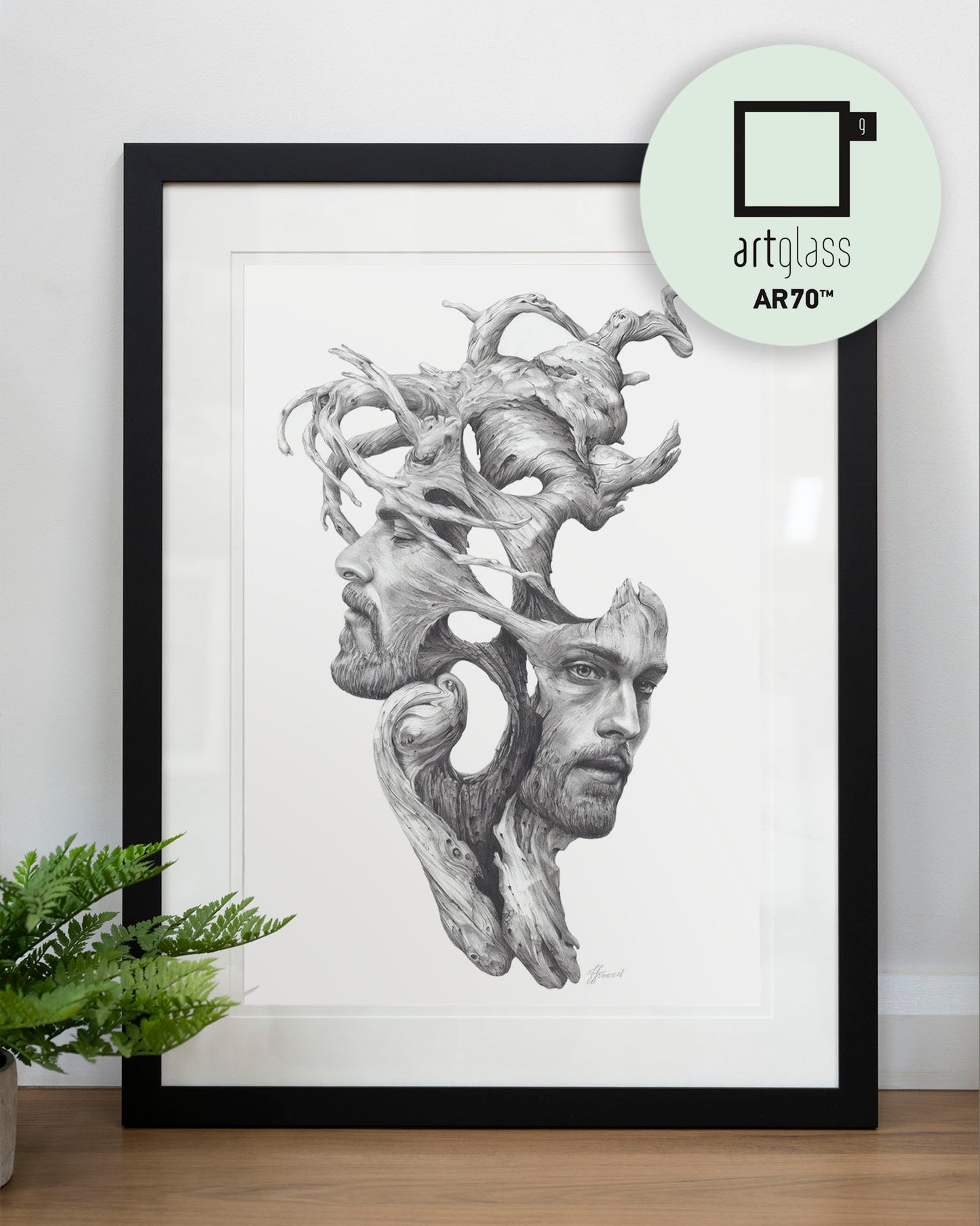 'Janus' art print