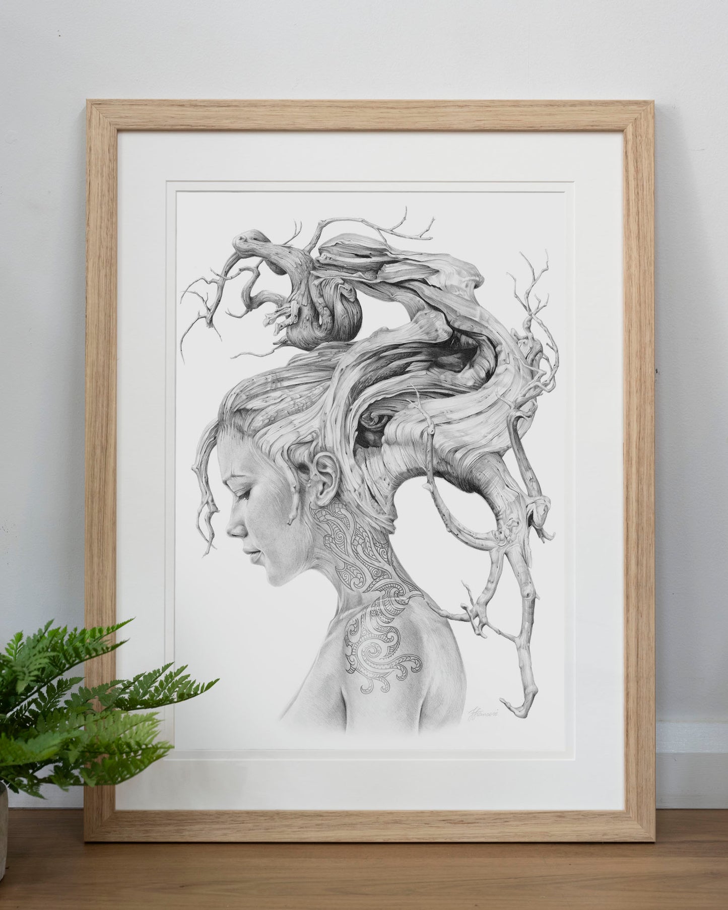 'Contemplation' art print