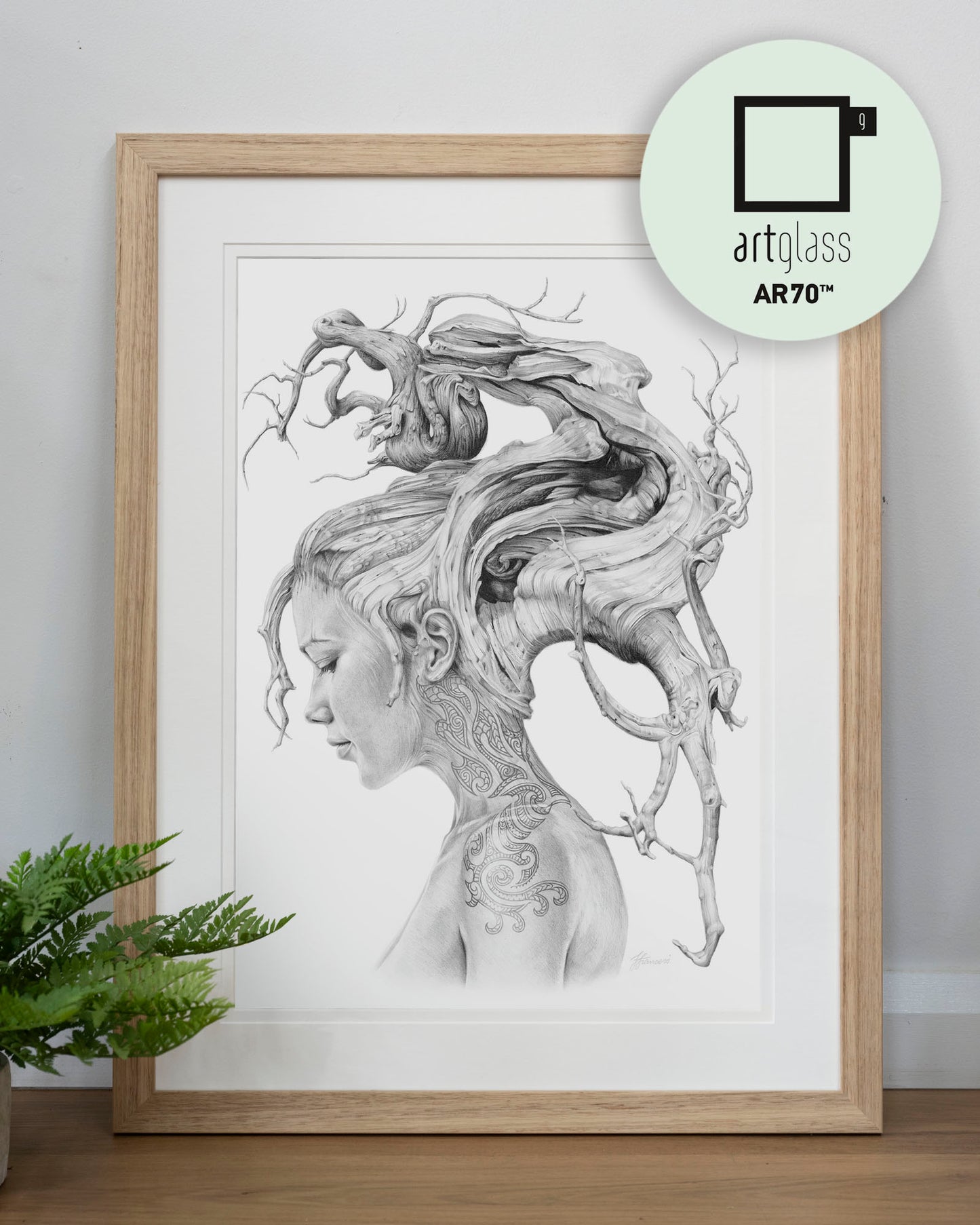 'Contemplation' art print