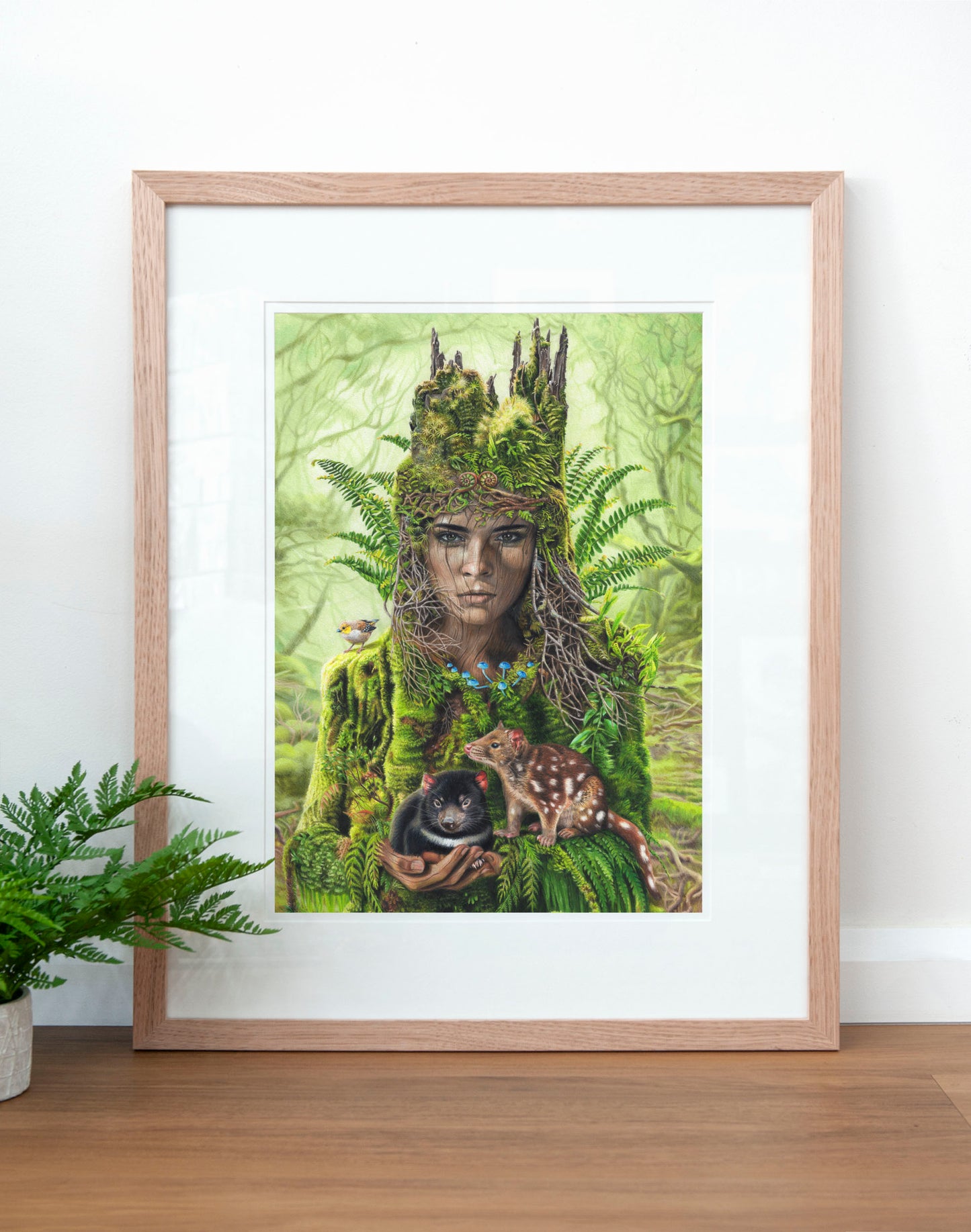 'Forestborn' art print