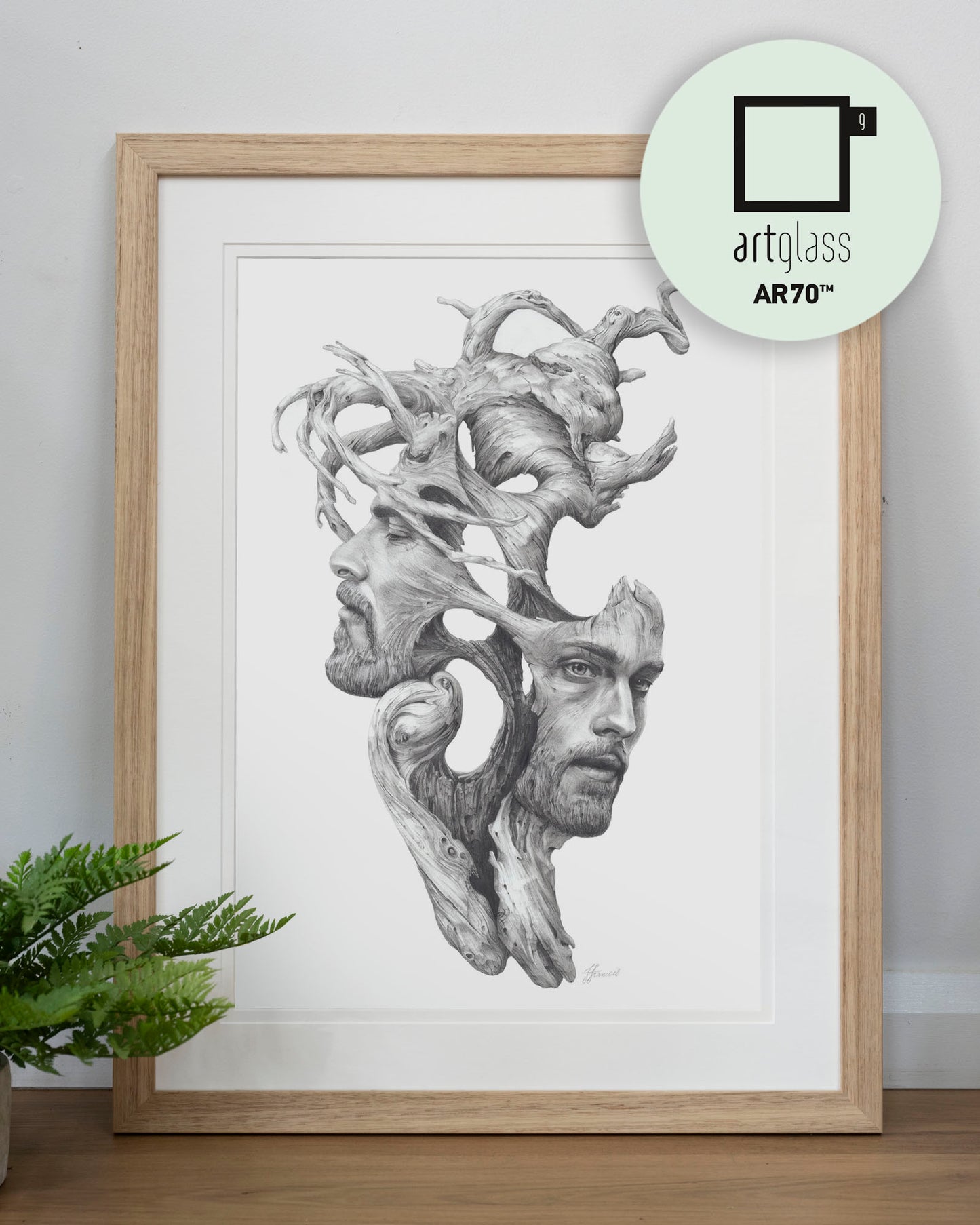 'Janus' art print