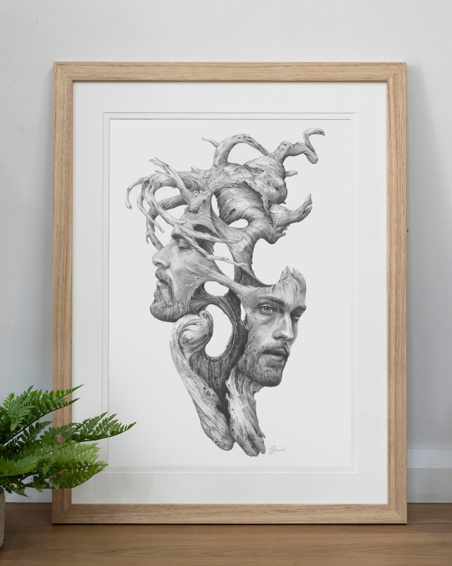 'Janus' art print