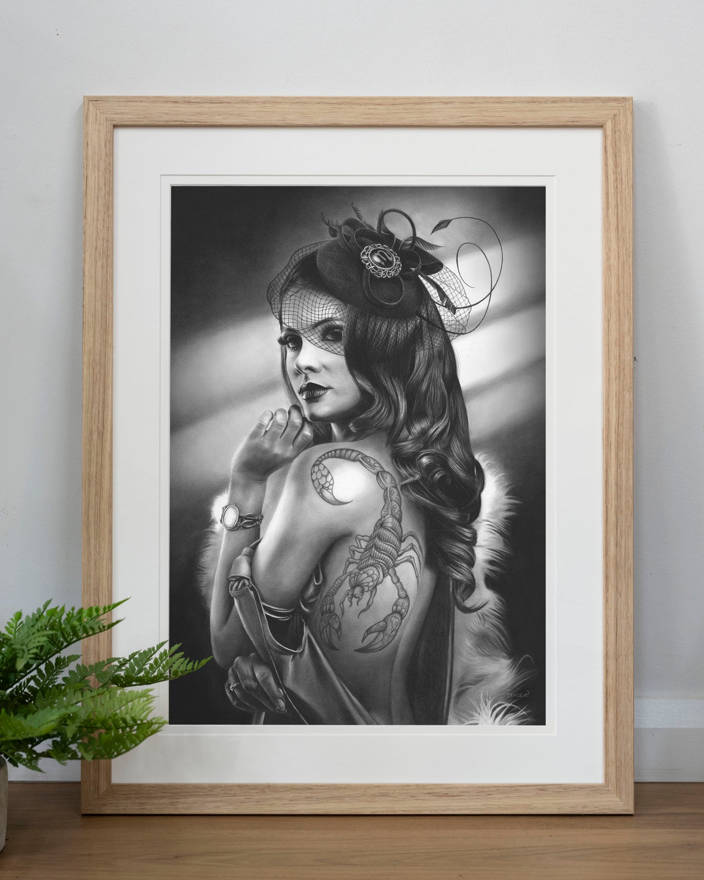 'Scorpio' art print