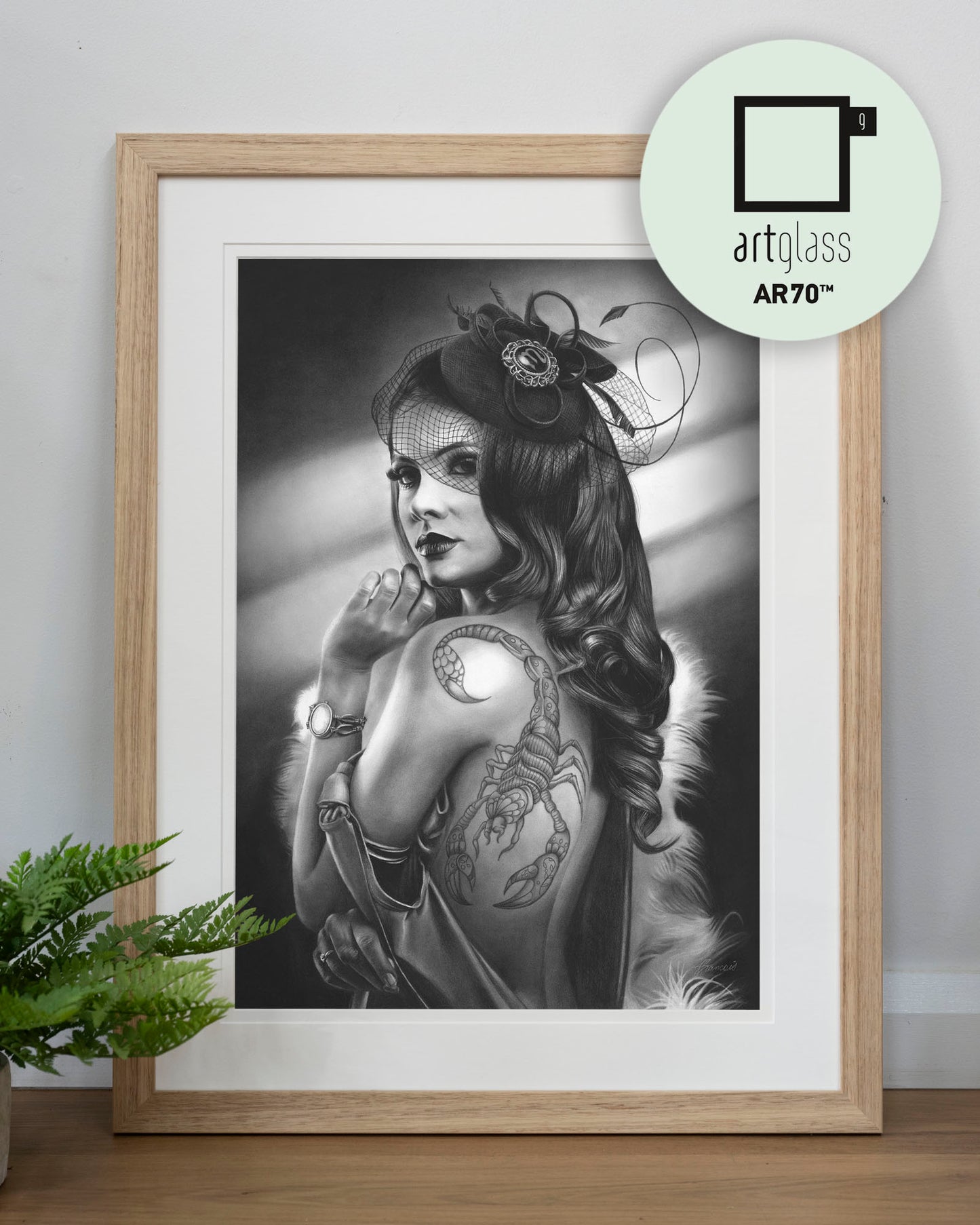 'Scorpio' art print