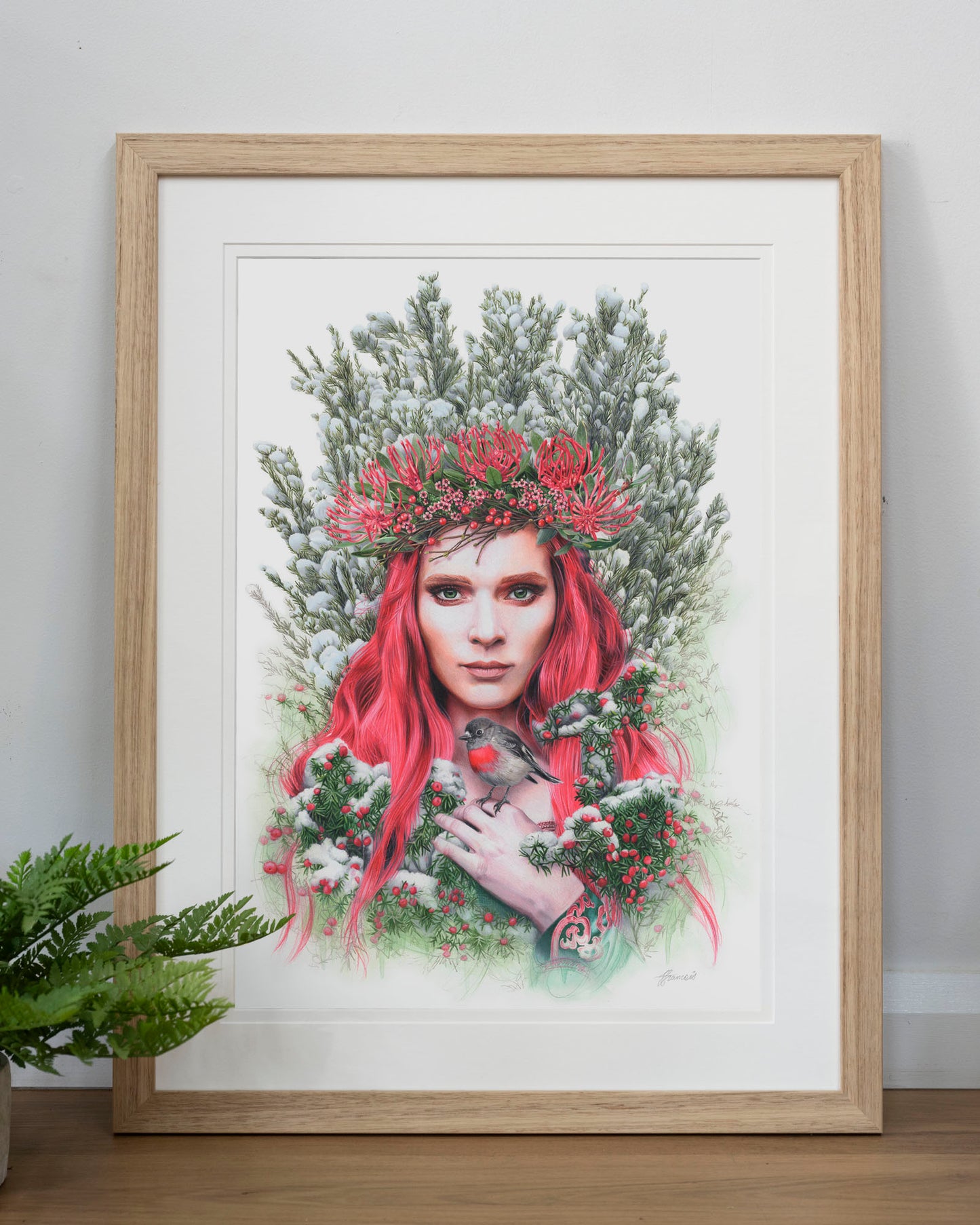 'Waratah Queen' art print