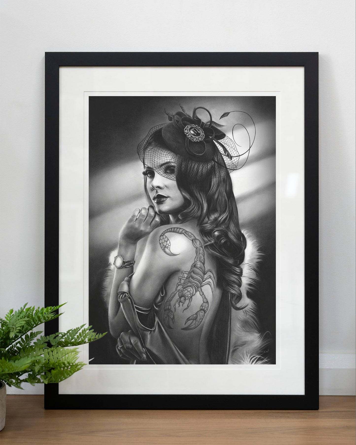 'Scorpio' art print
