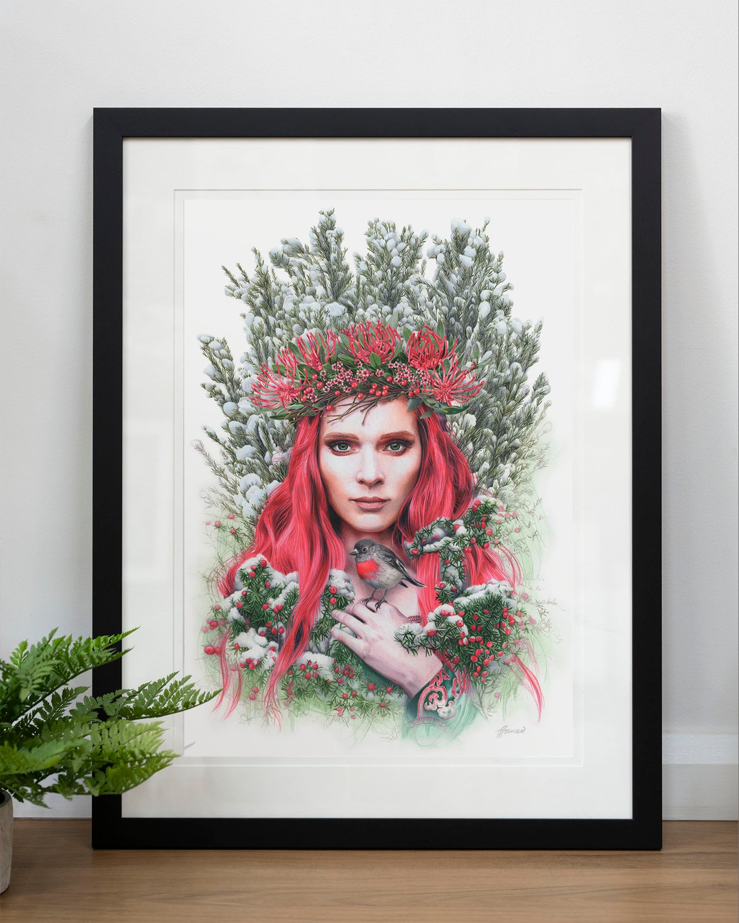 'Waratah Queen' art print