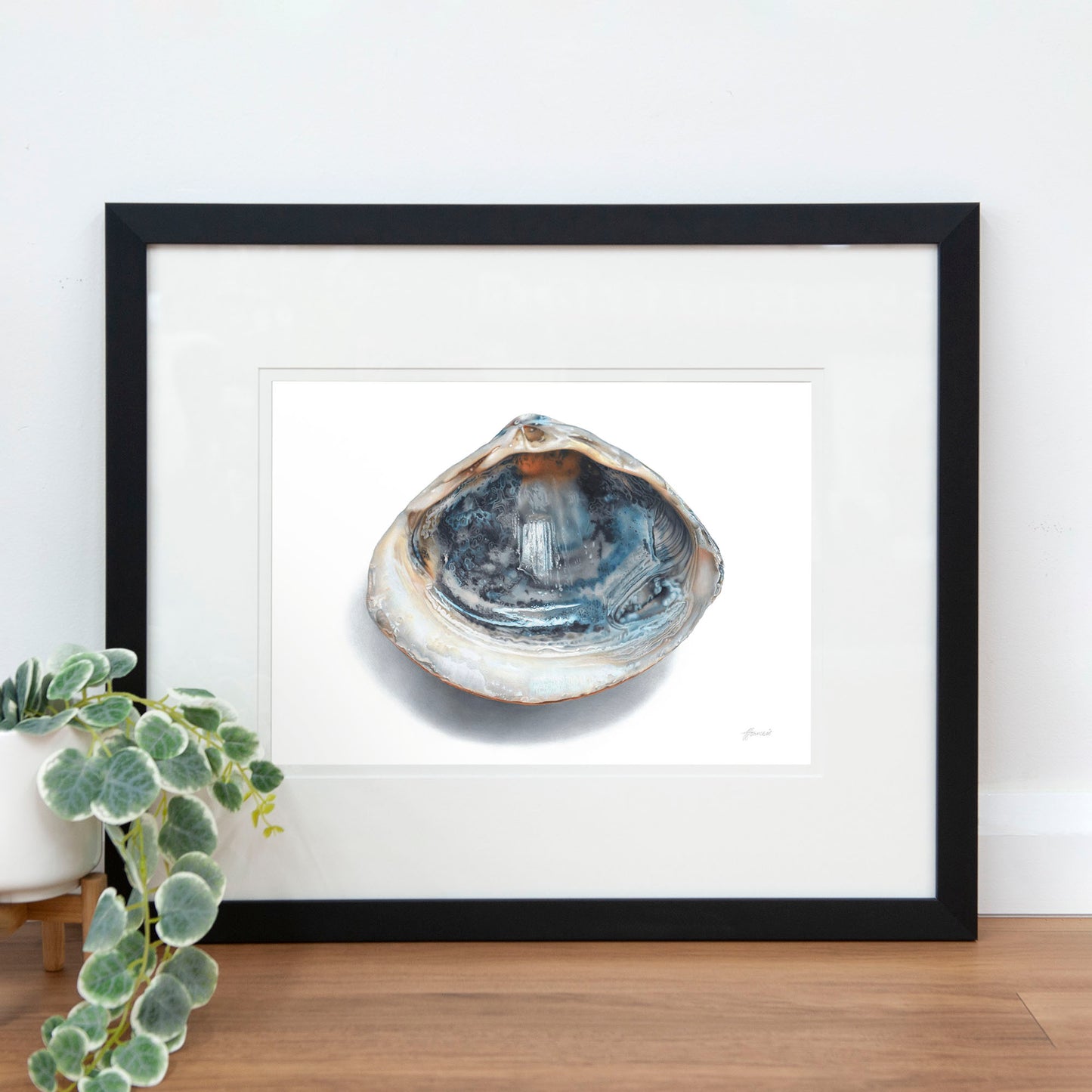 'Blue Shell' art print