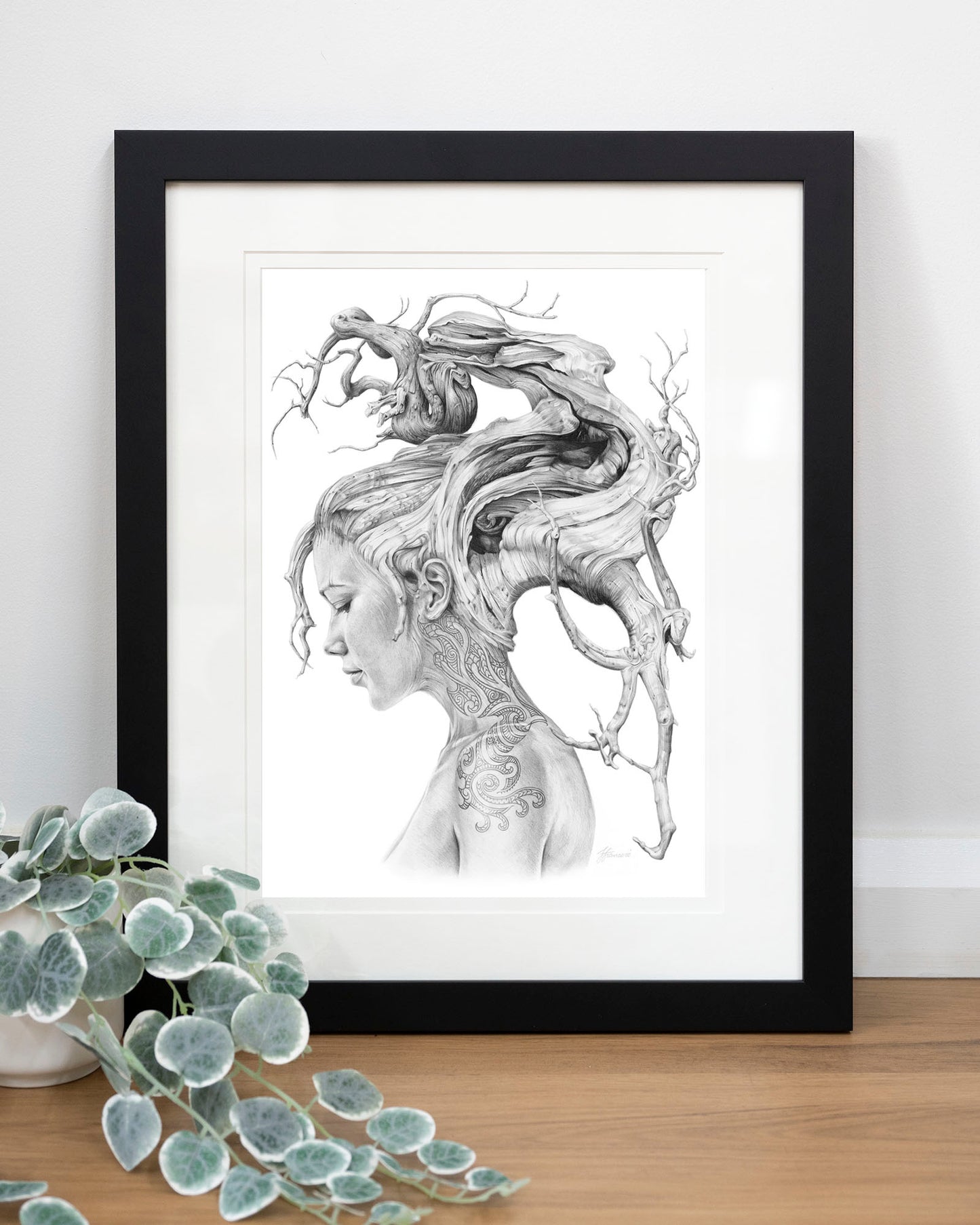 'Contemplation' art print