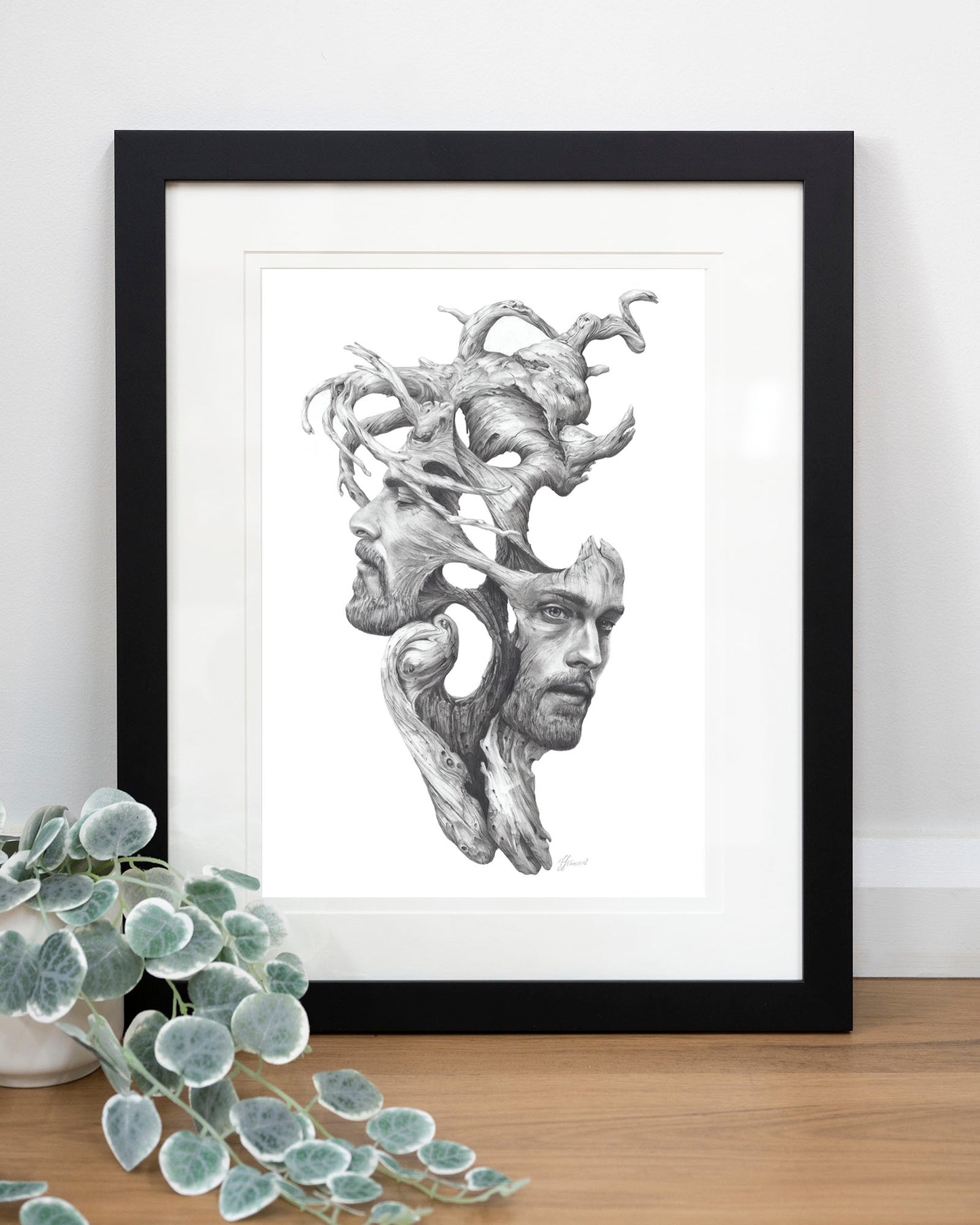 'Janus' art print