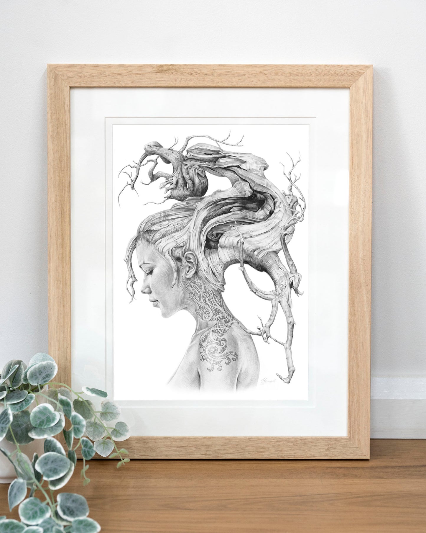 'Contemplation' art print