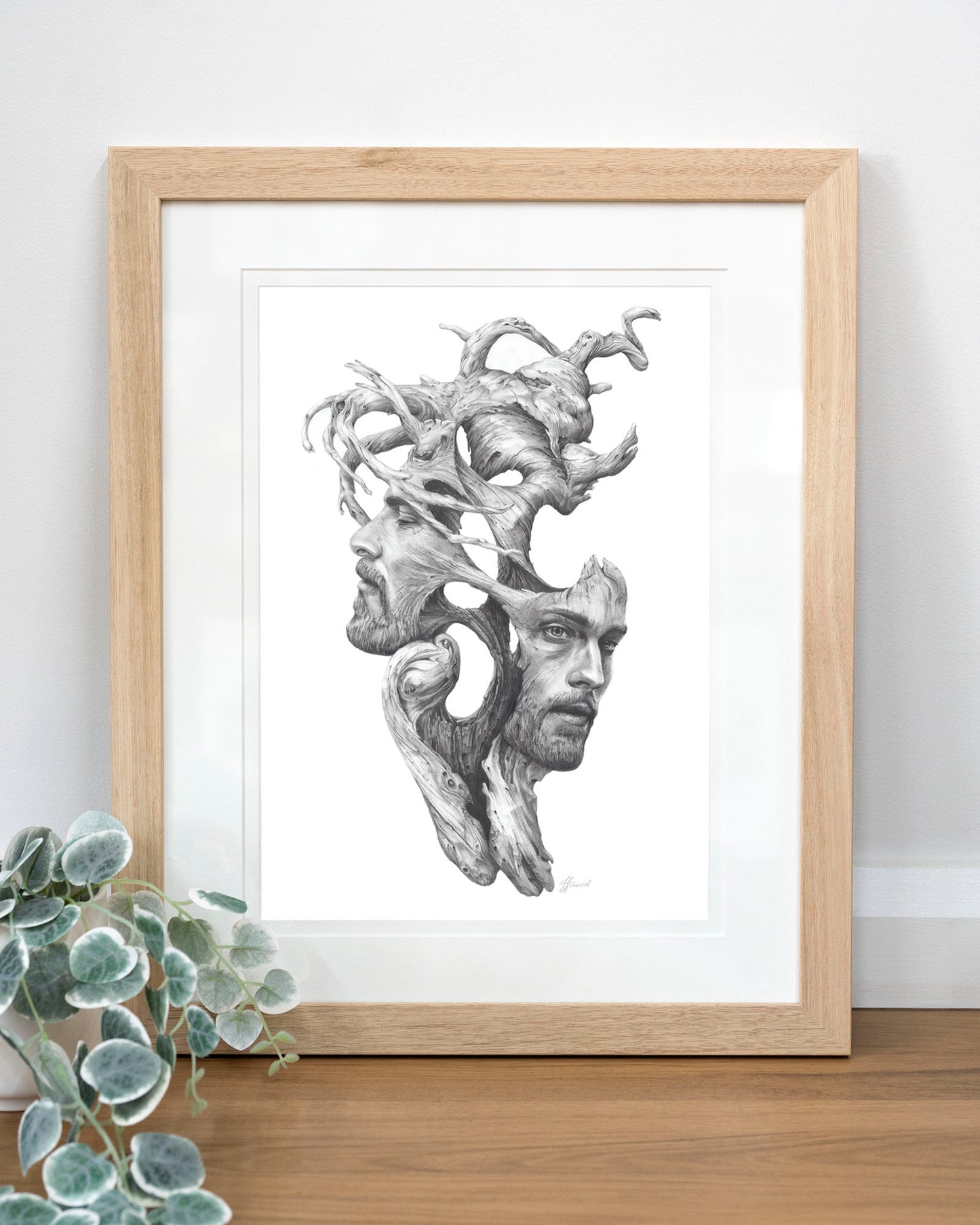 'Janus' art print
