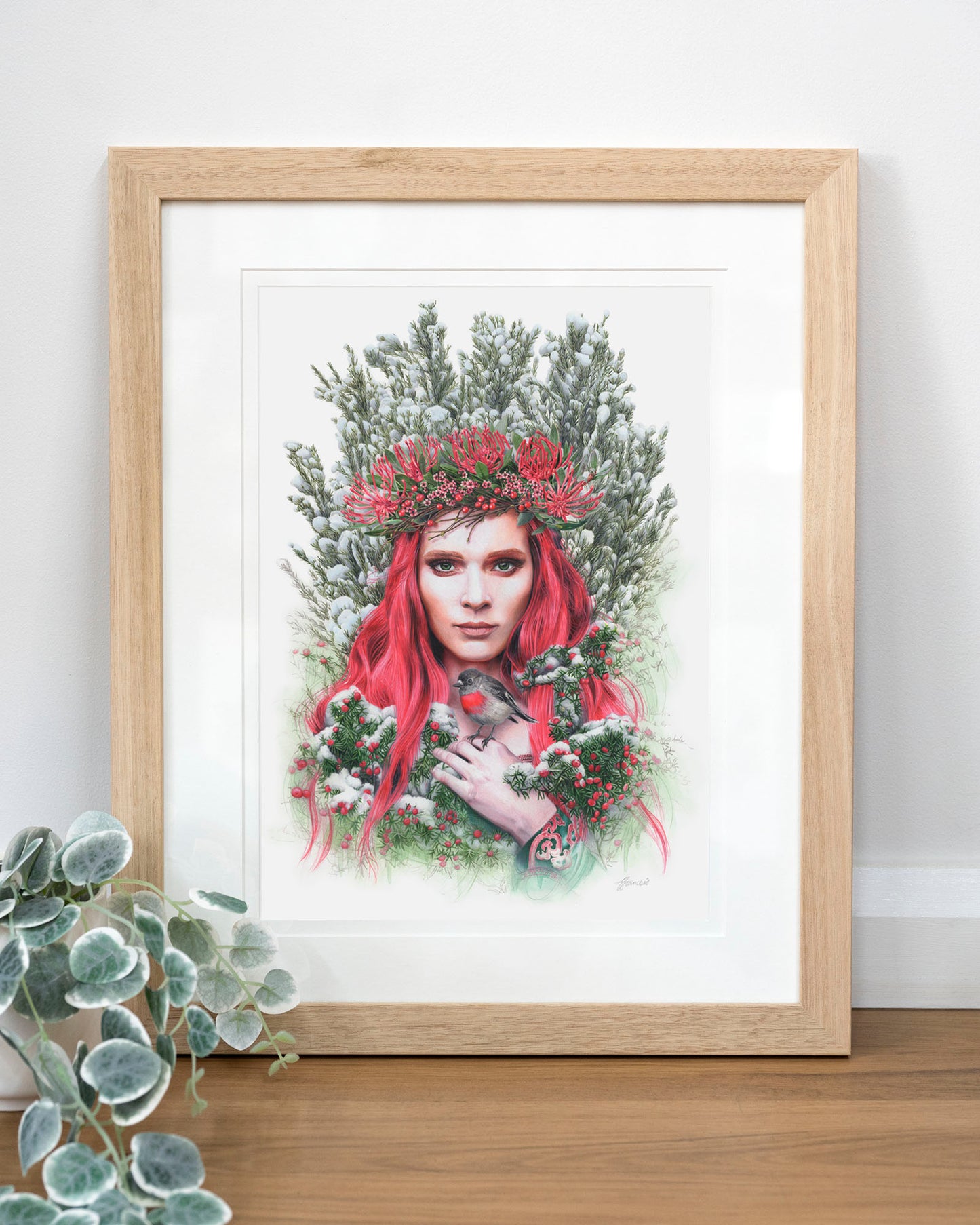 'Waratah Queen' art print