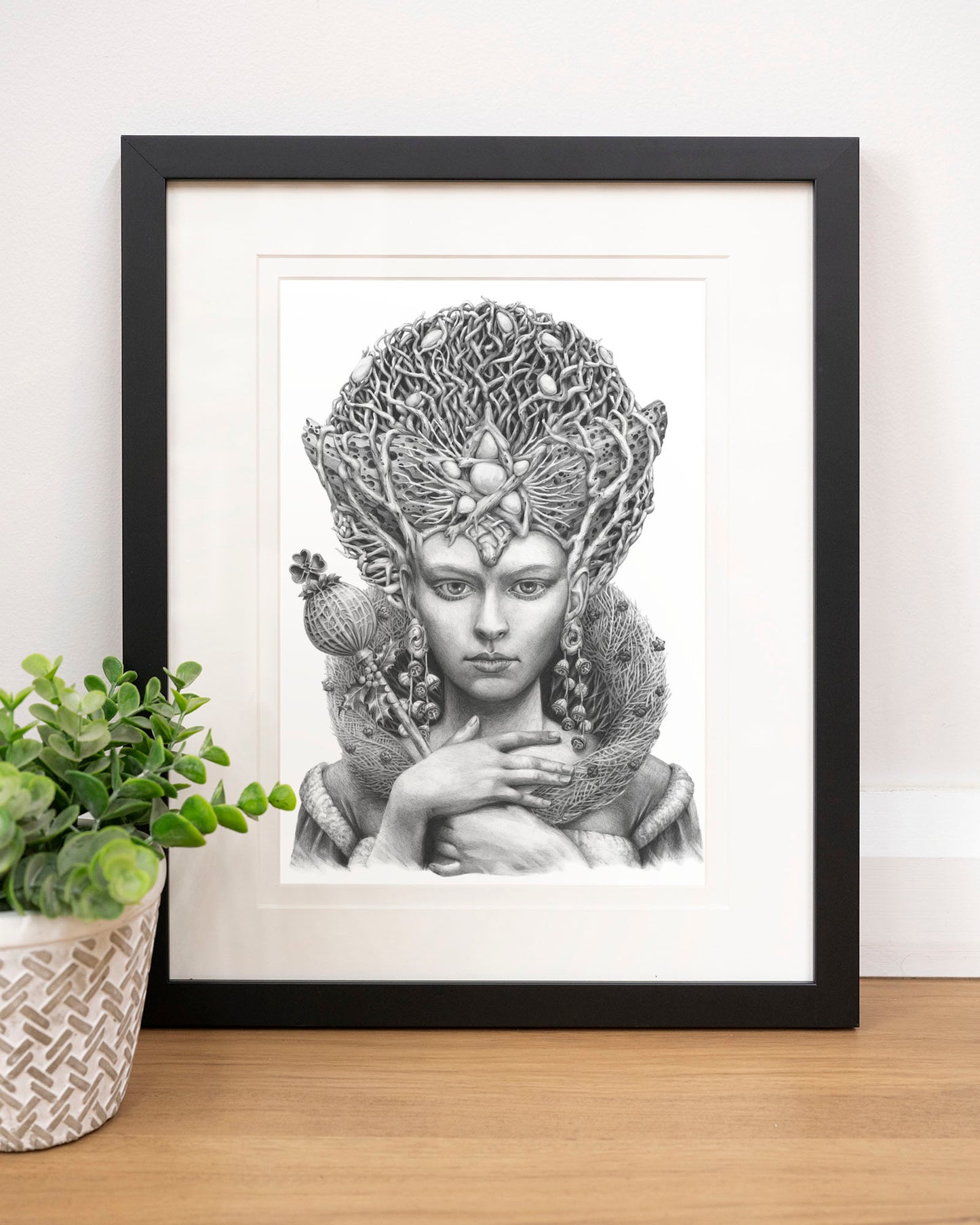 'Christmas Angel' art print