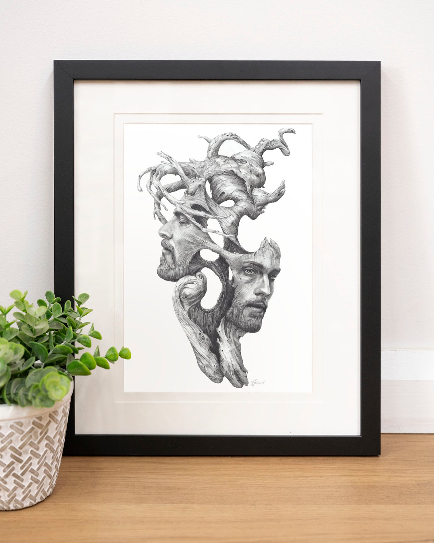 'Janus' art print