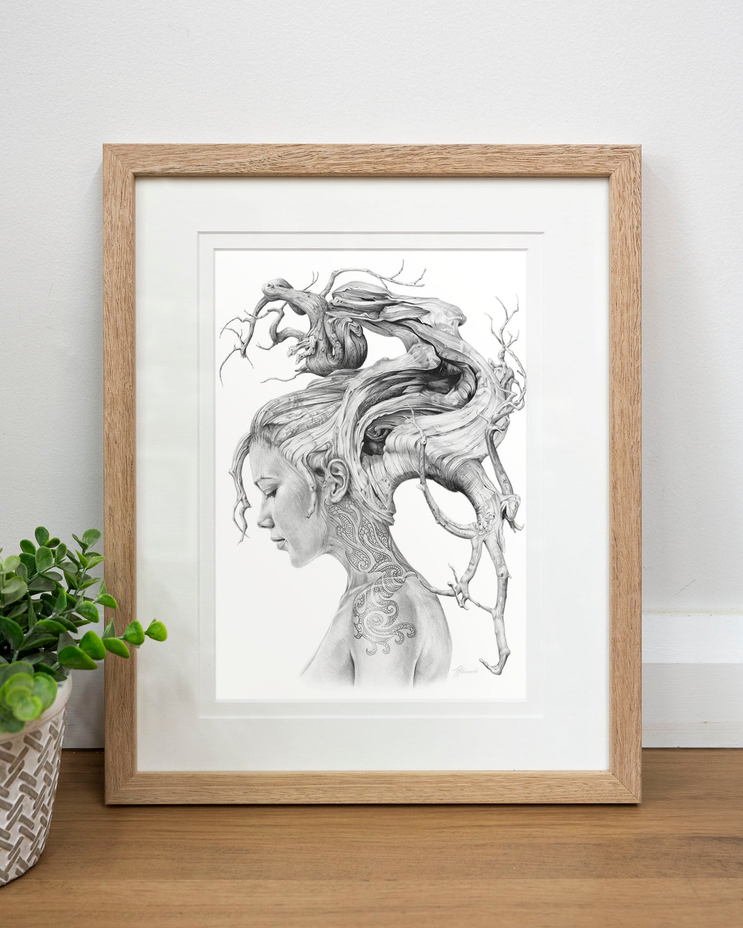 'Contemplation' art print