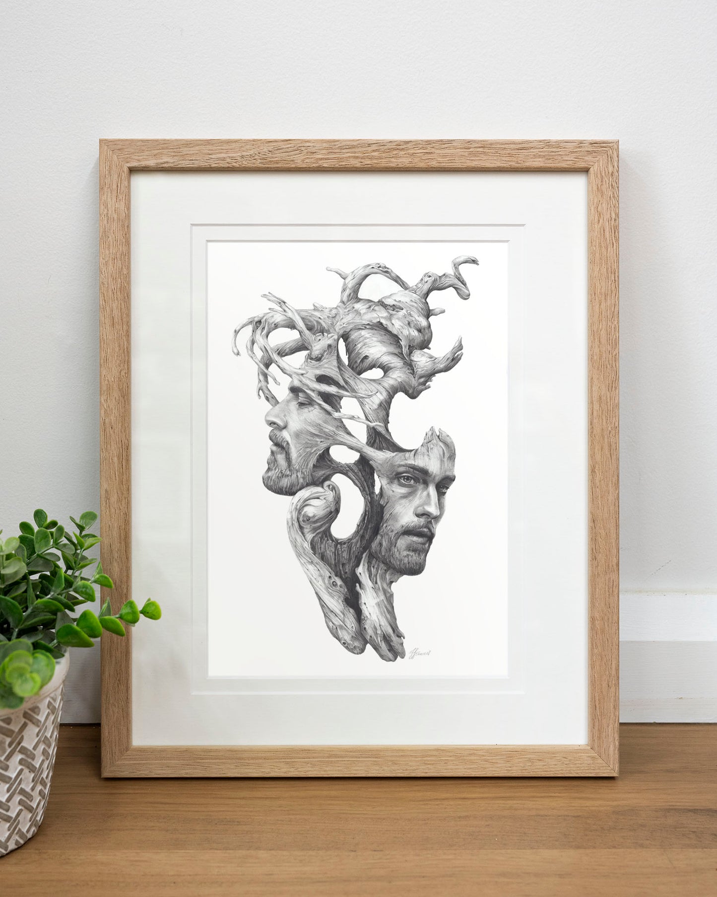 'Janus' art print