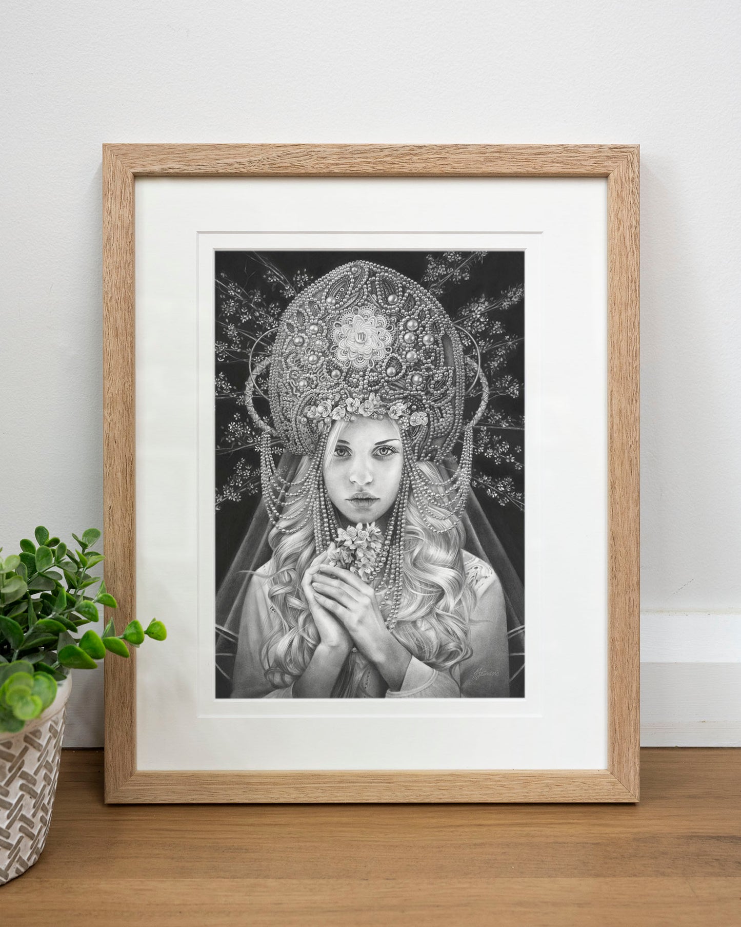 'Virgo' art print