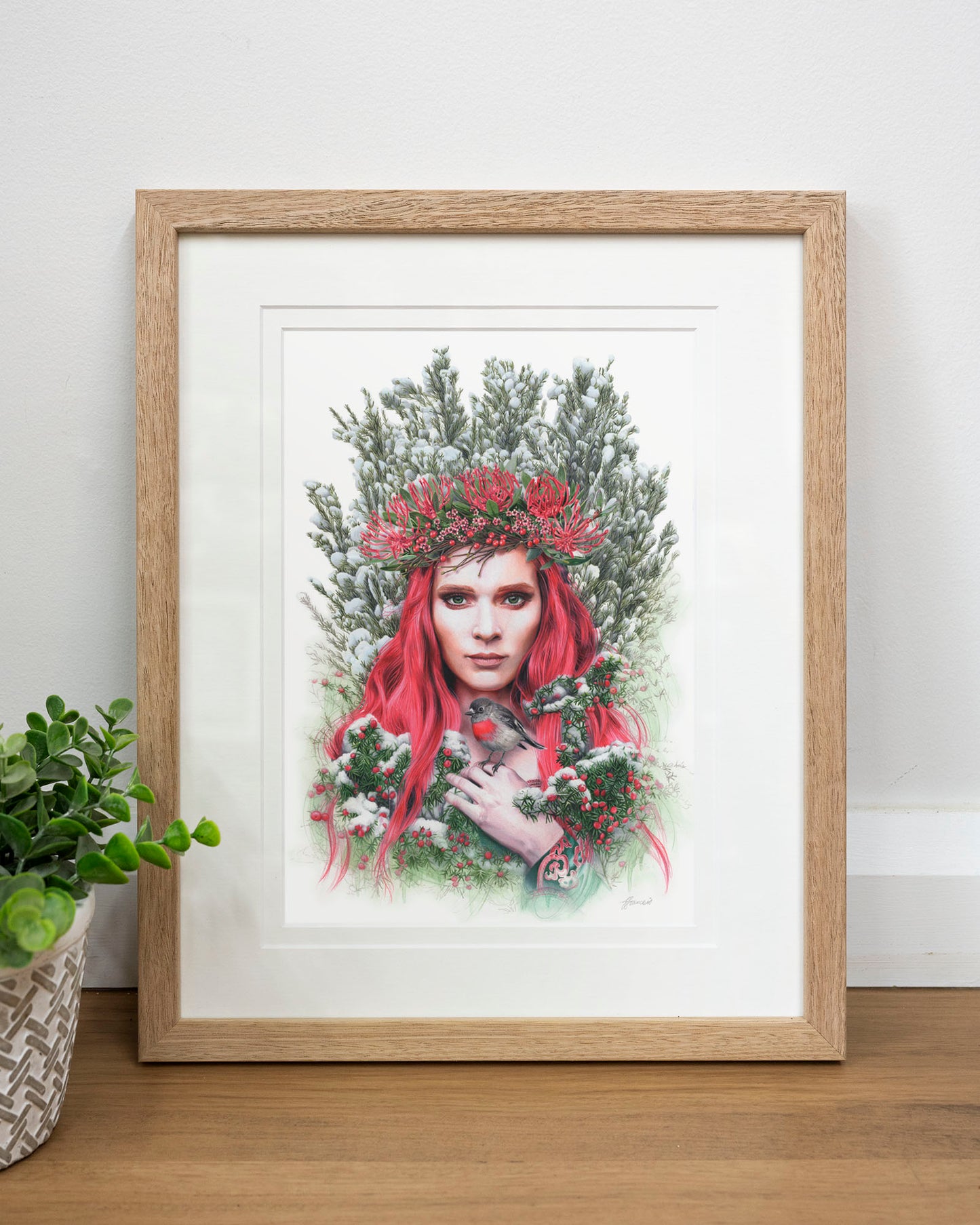 'Waratah Queen' art print