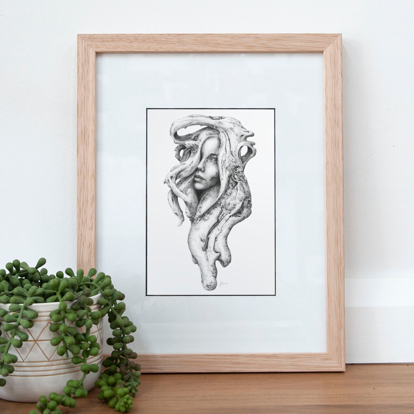 'Driftwood Souls 1' A5 art card