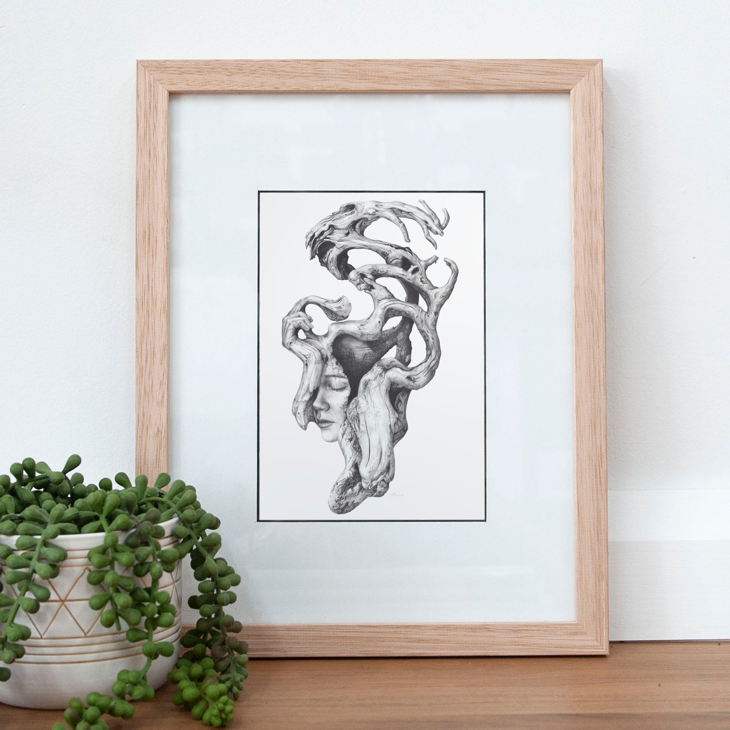 'Driftwood Souls 2' A5 art card