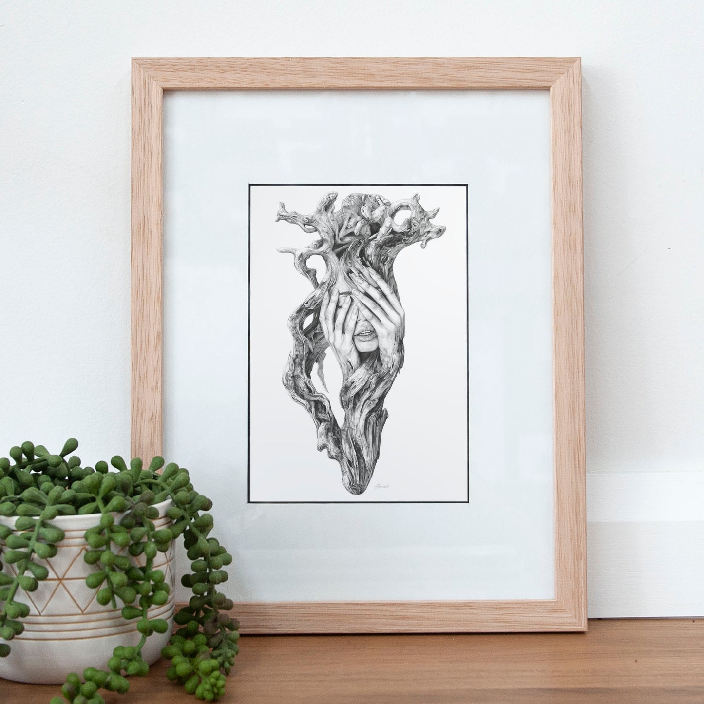 'Driftwood Souls 3' A5 art card