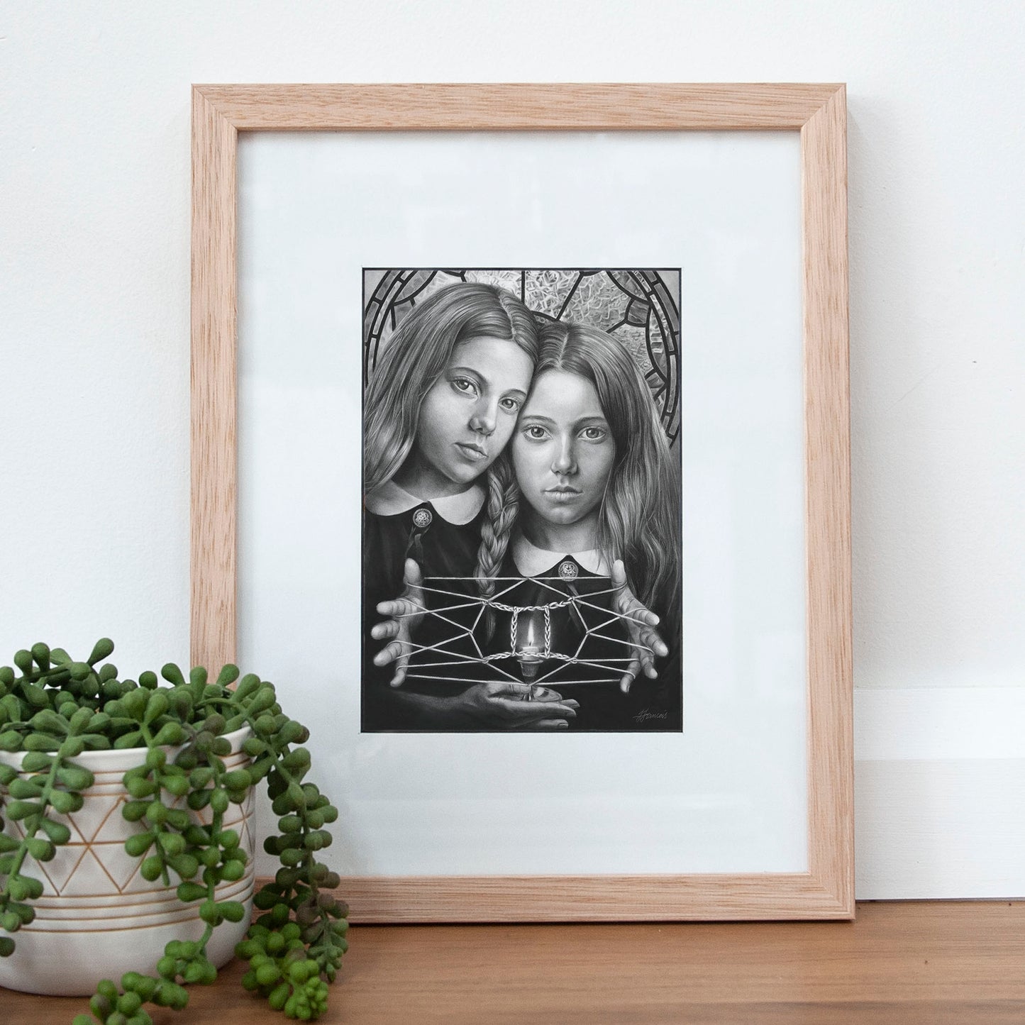 'Gemini' A5 art card