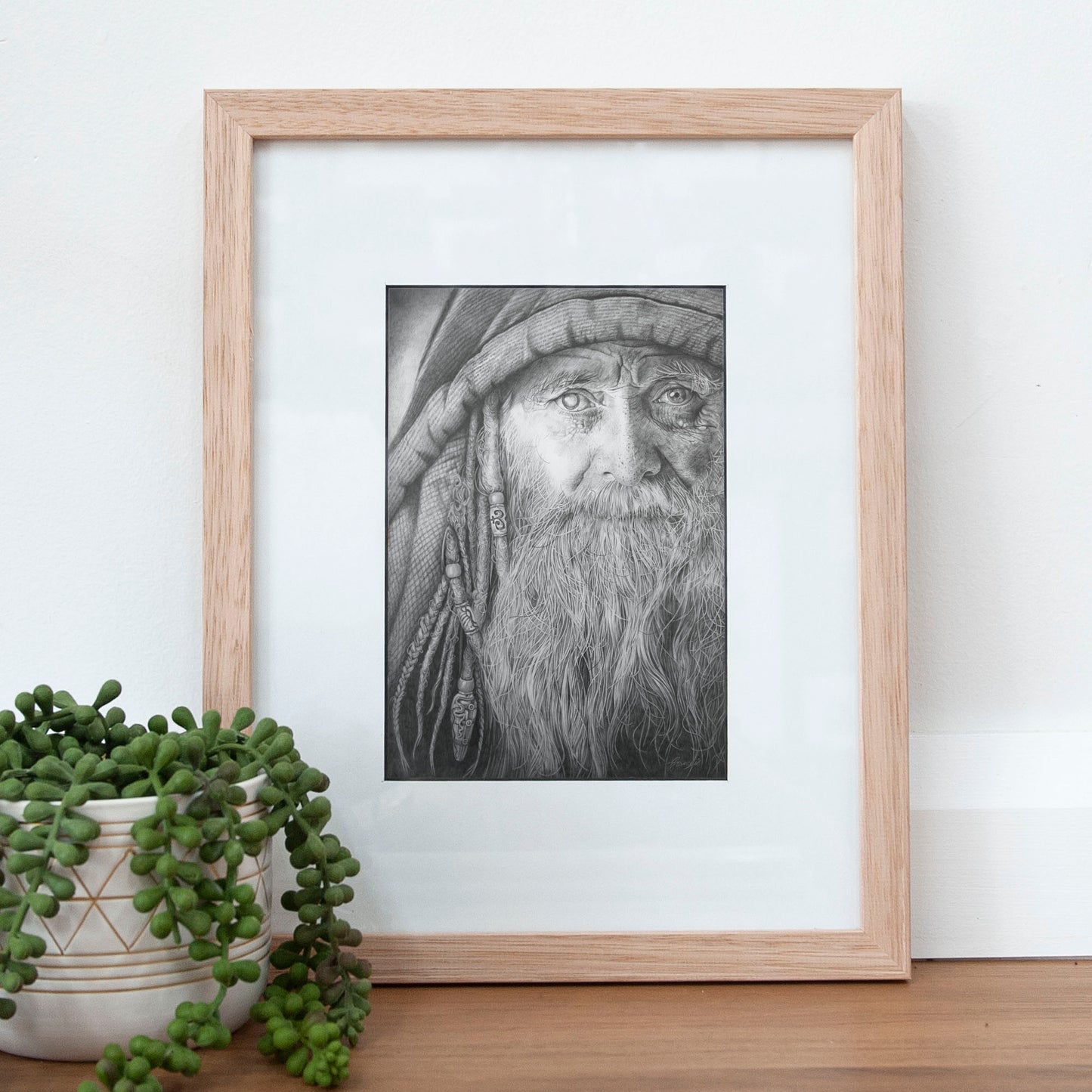 'Merlin' A5 art card