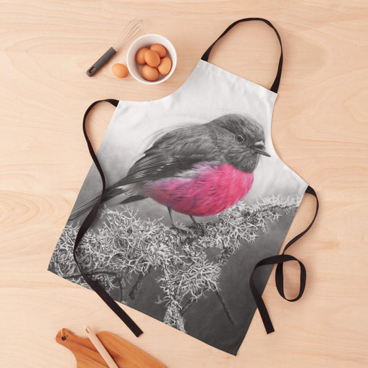 'Pink Robin' Apron