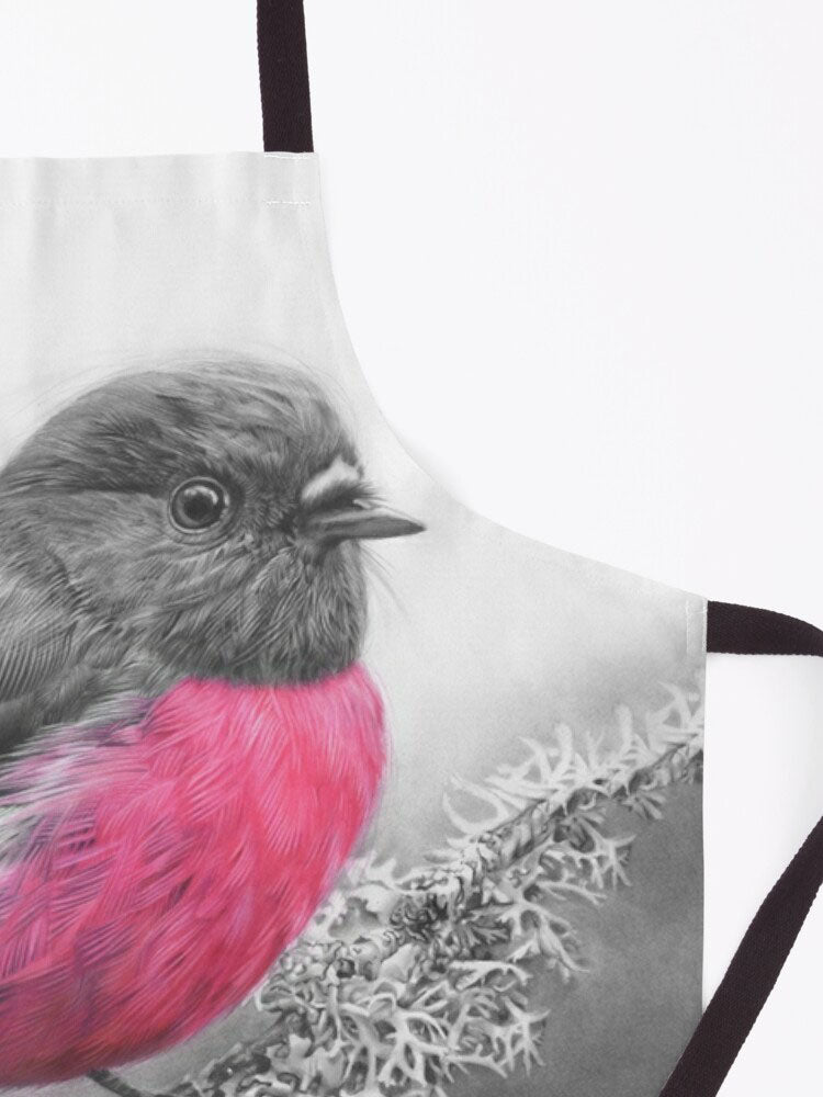 'Pink Robin' Apron