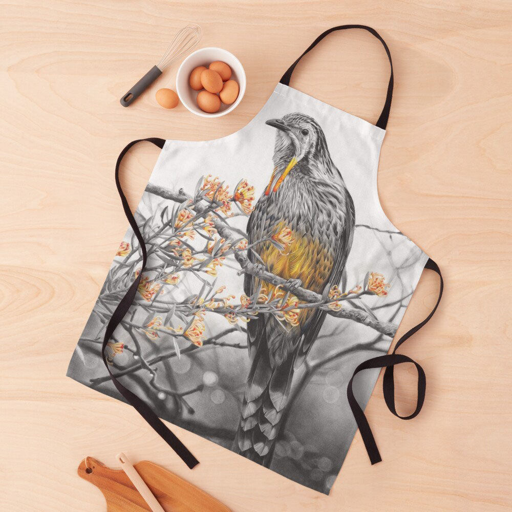 'Yellow Wattlebird' Apron