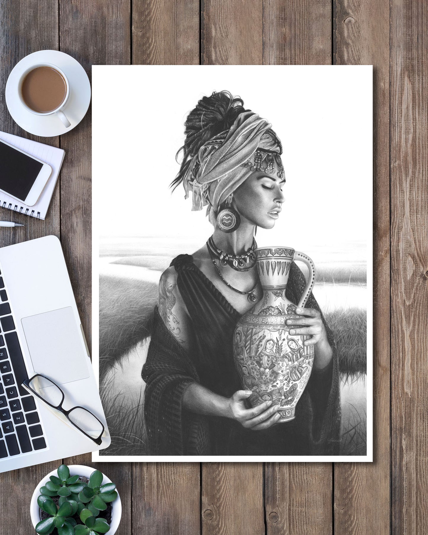 'Aquarius' art print