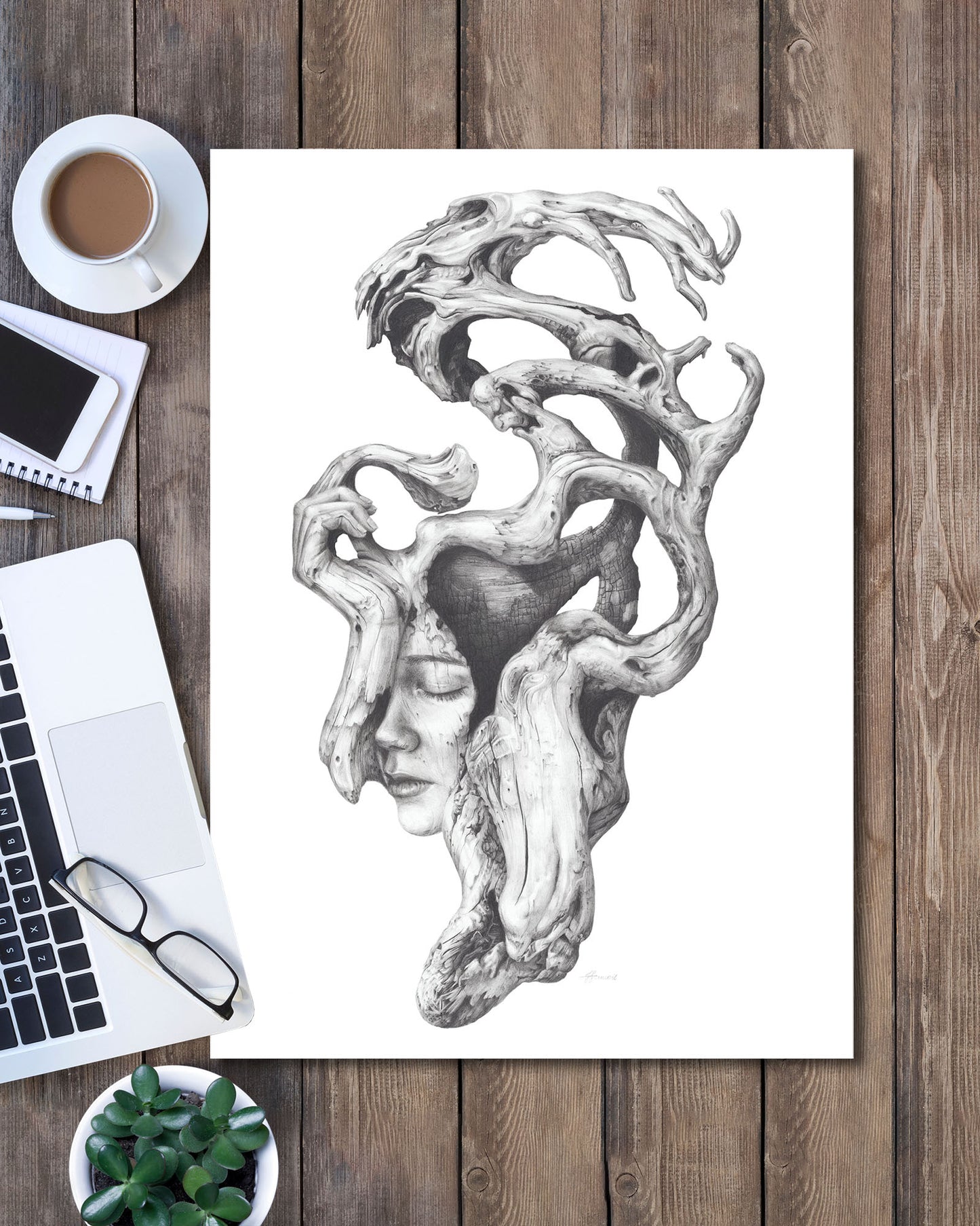 'Driftwood Souls 2' art print