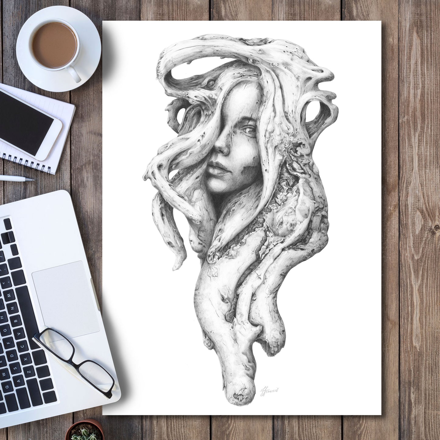 'Driftwood Soul 1' art print